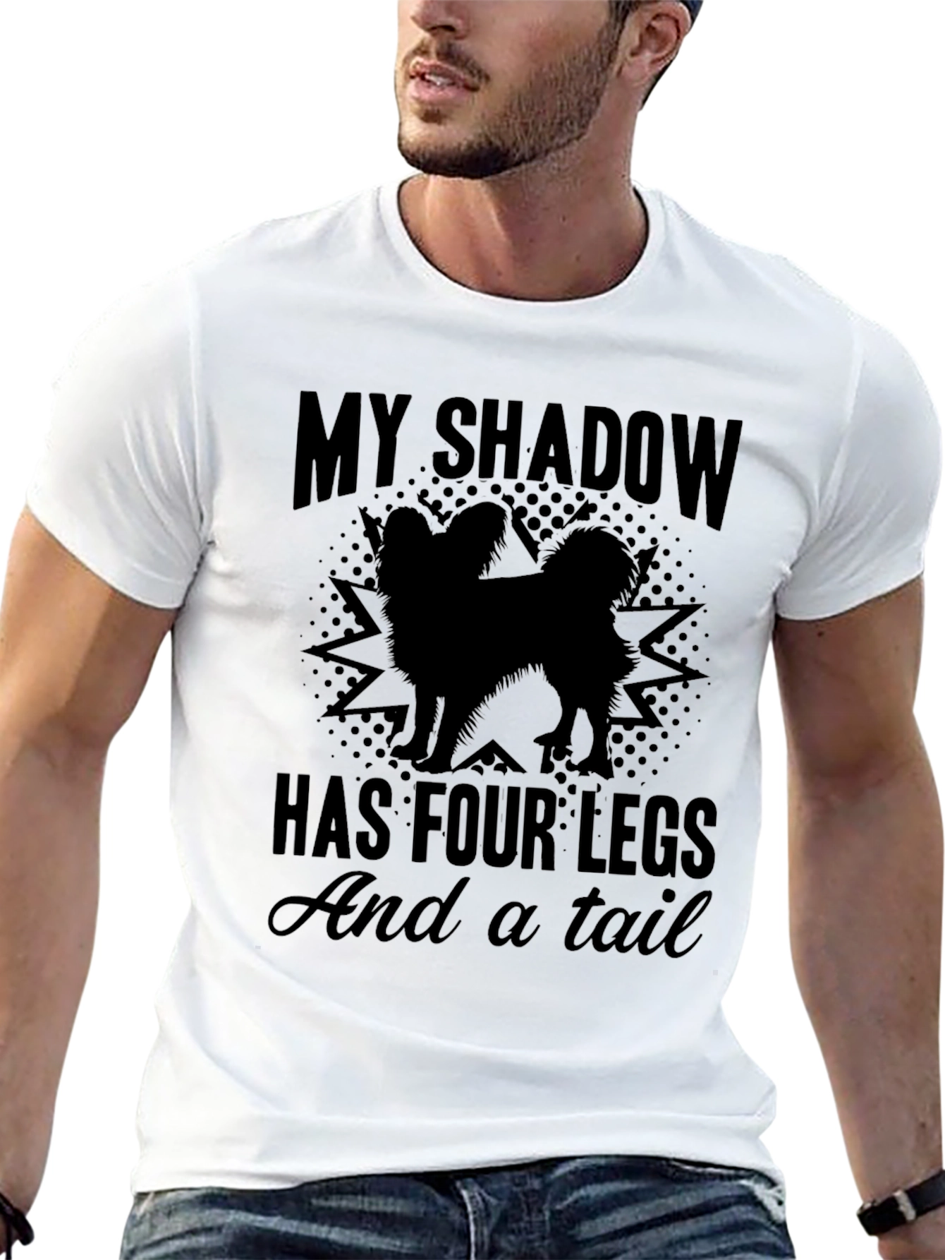 My Shadow Has Four Legs T-Shirt