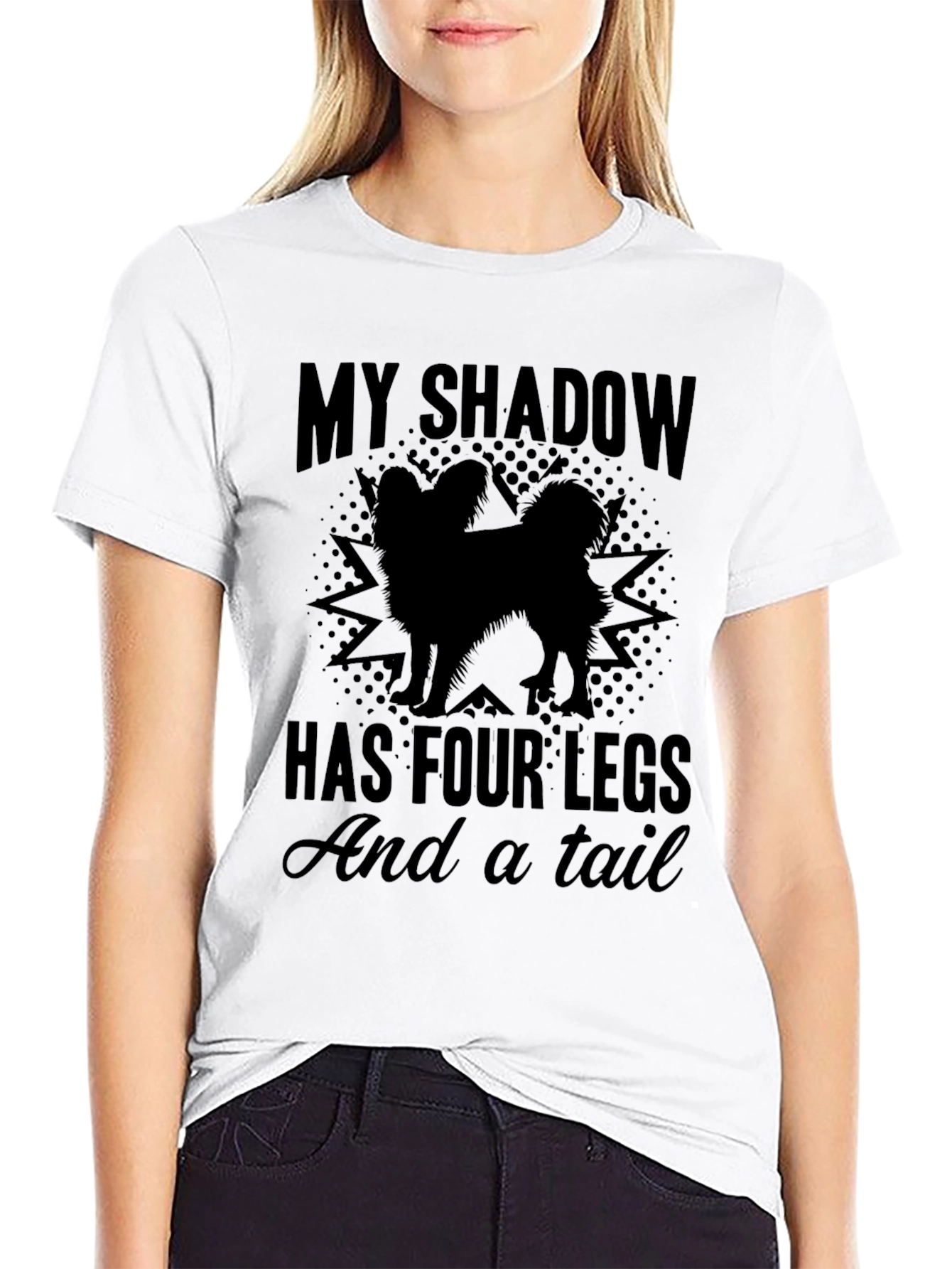My Shadow Has Four Legs T-Shirt