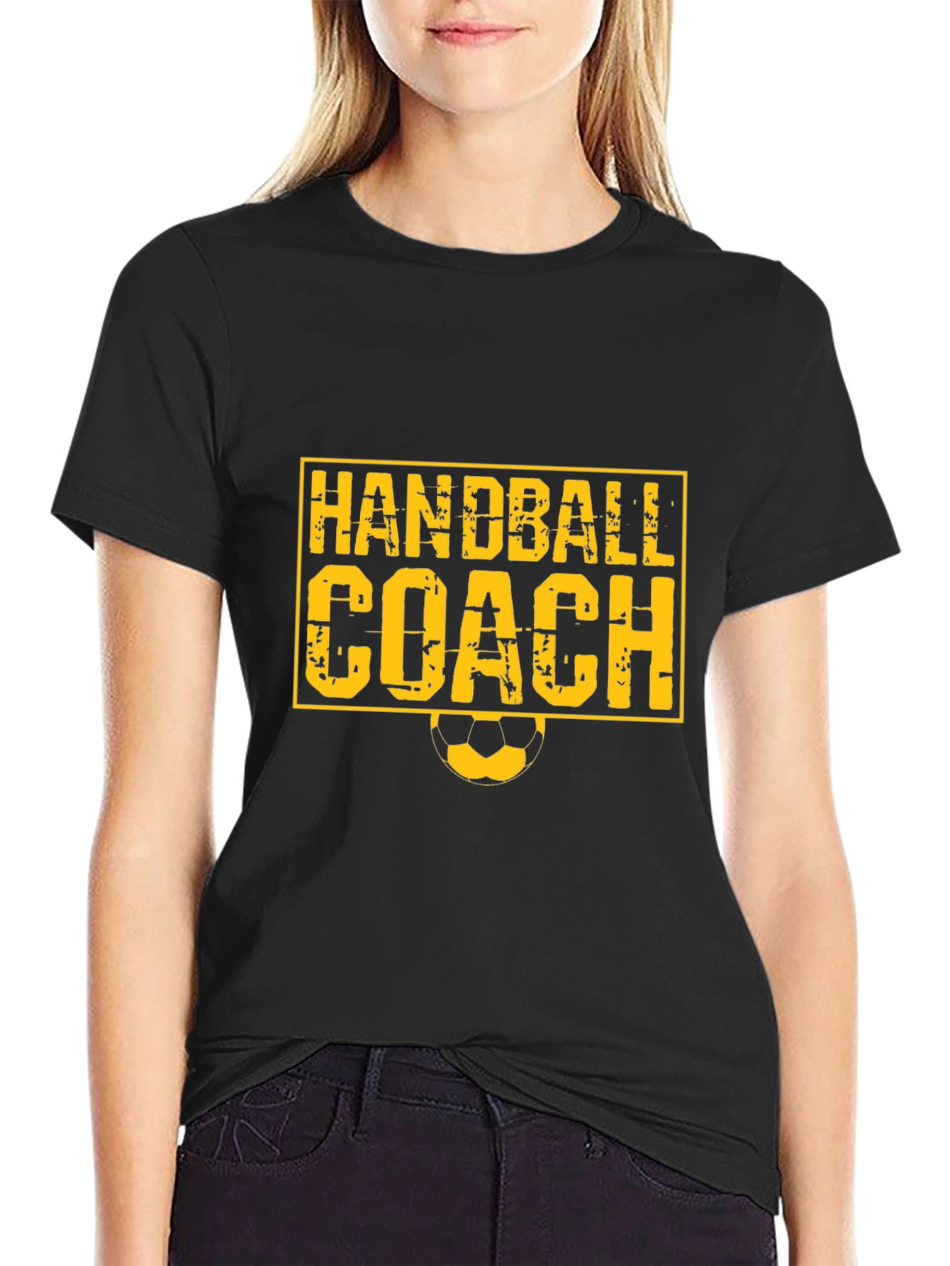 Handball Coach Graphic T-Shirt