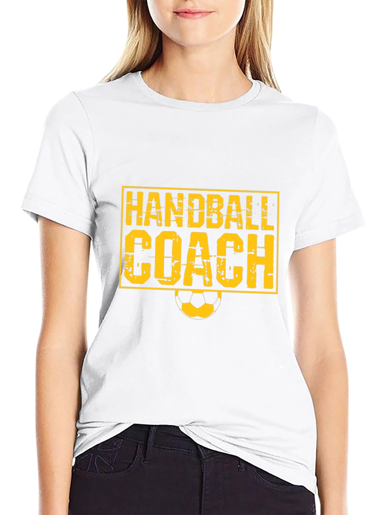 Handball Coach Graphic T-Shirt