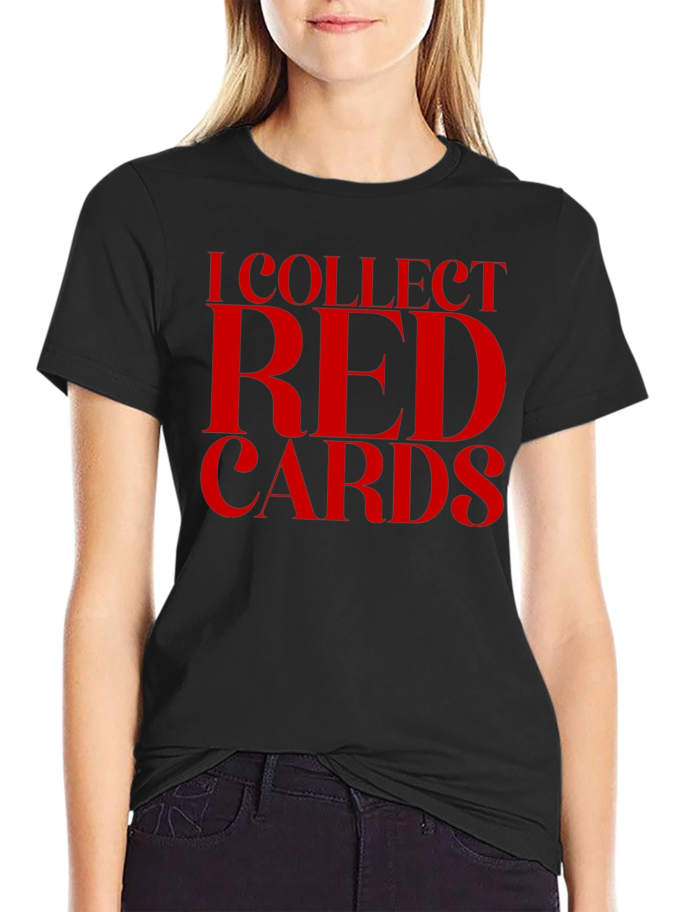 I Collect Red Cards Graphic T-Shirt