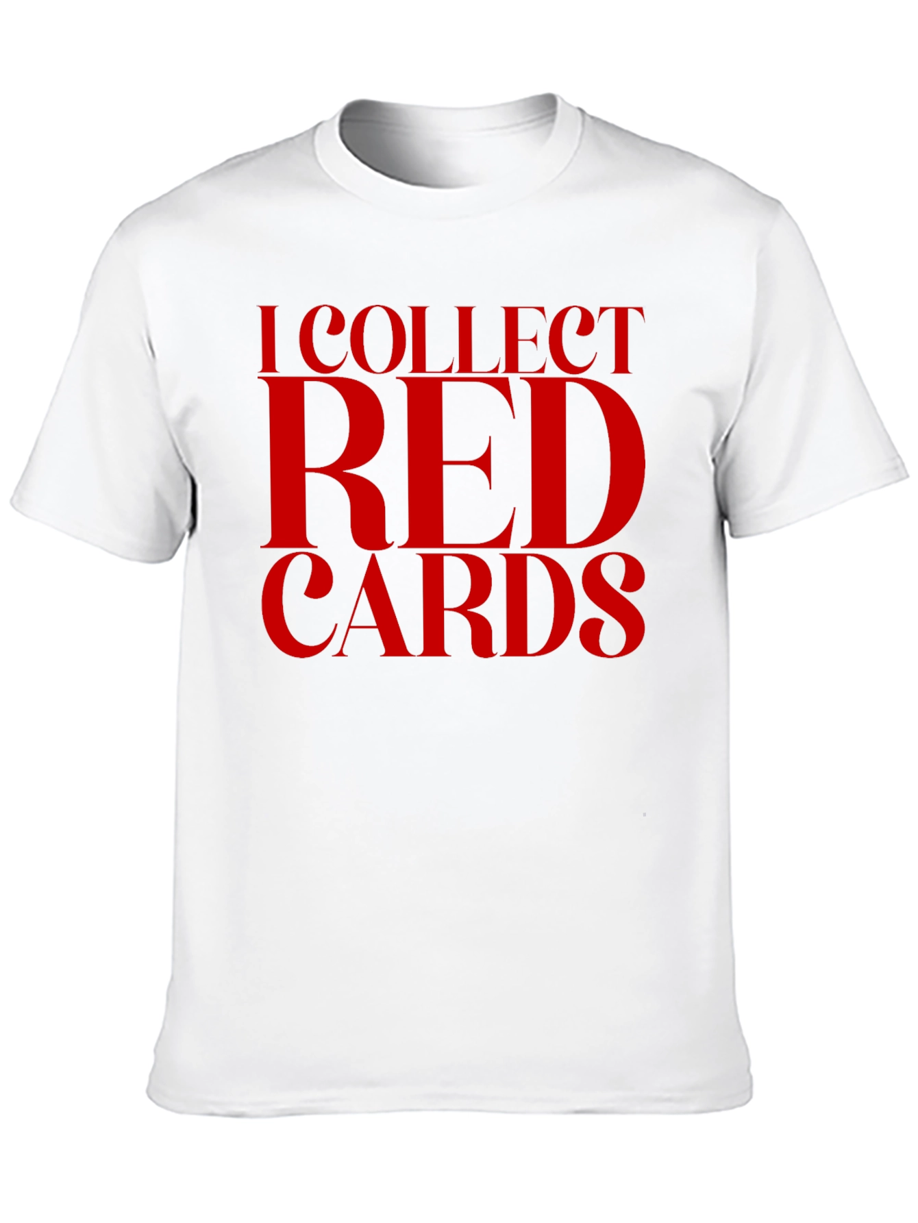 I Collect Red Cards Graphic T-Shirt