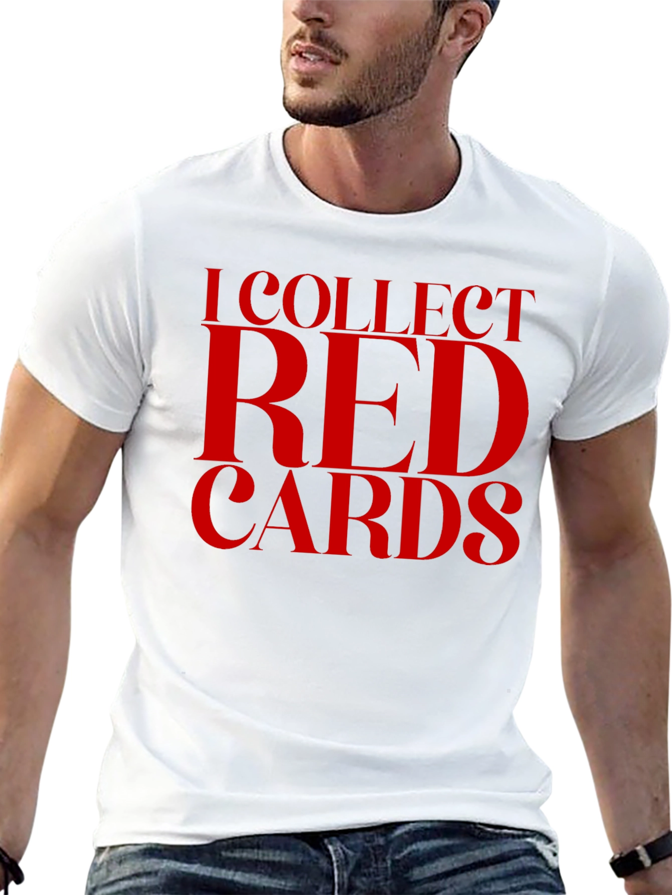 I Collect Red Cards Graphic T-Shirt