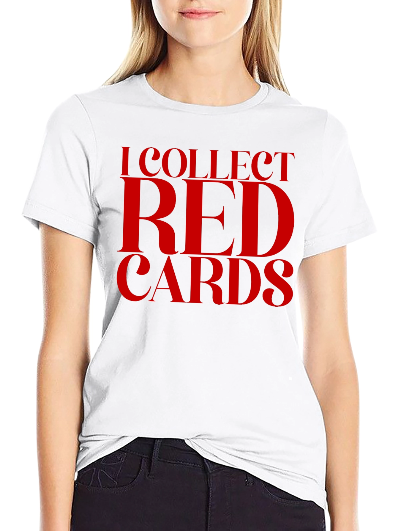 I Collect Red Cards Graphic T-Shirt