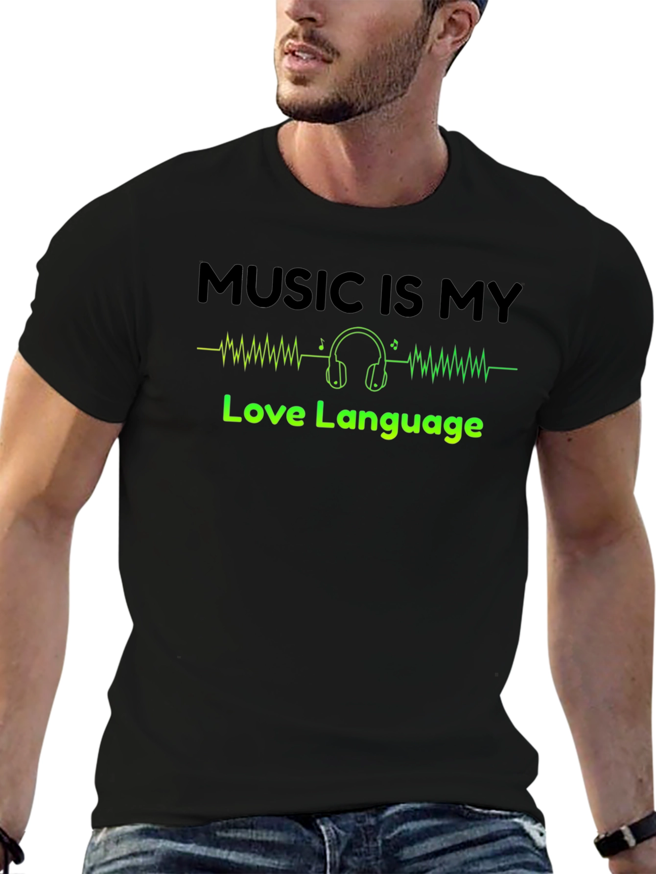 Music is My Love Language T-Shirt