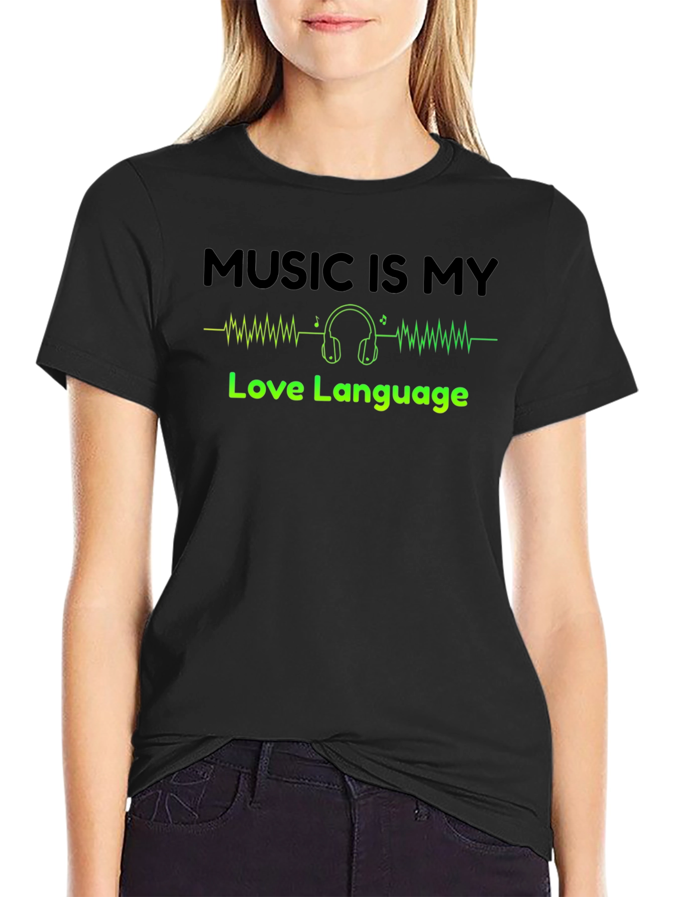 Music is My Love Language T-Shirt