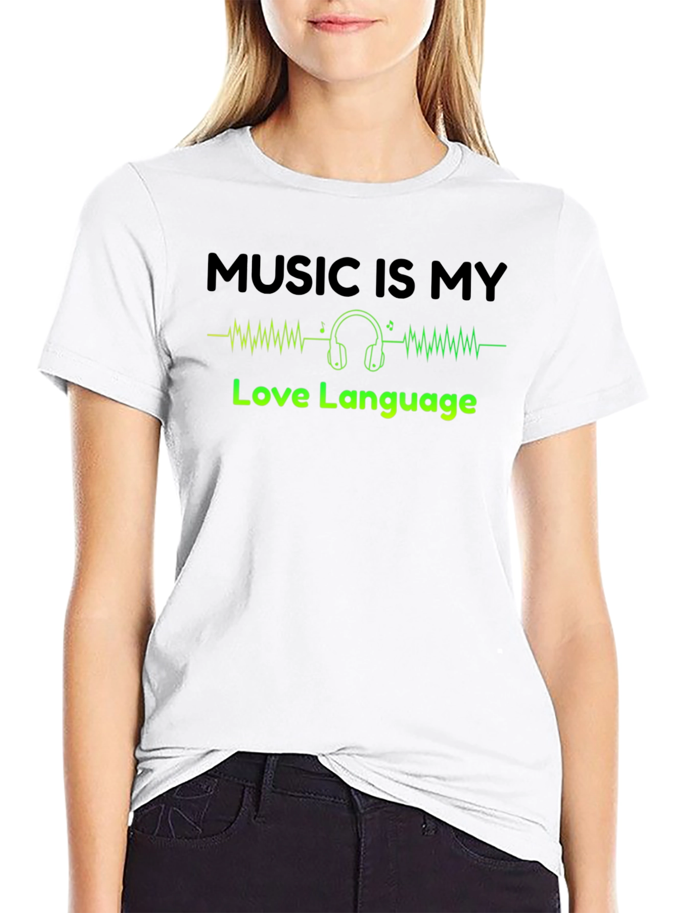 Music is My Love Language T-Shirt