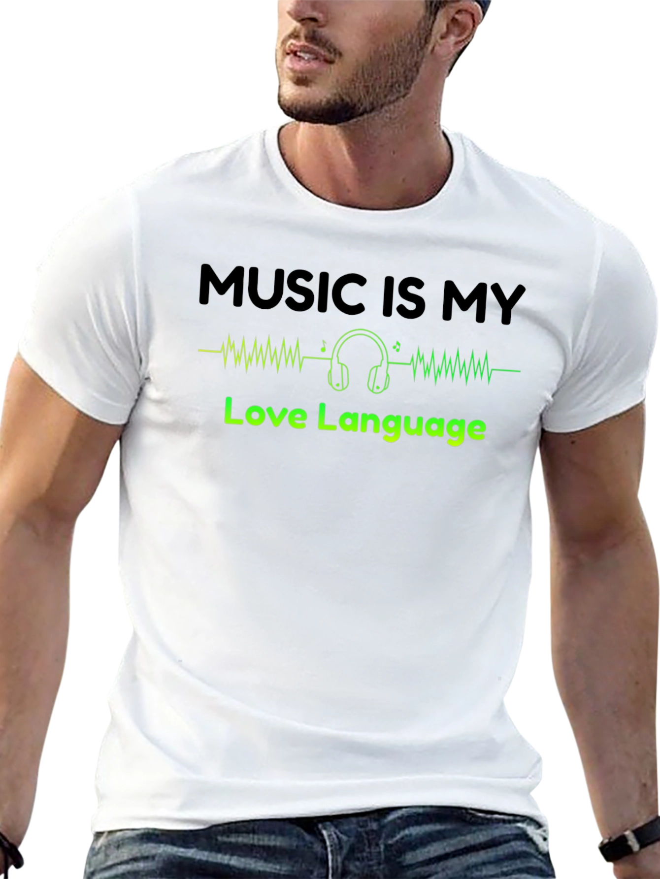 Music is My Love Language T-Shirt