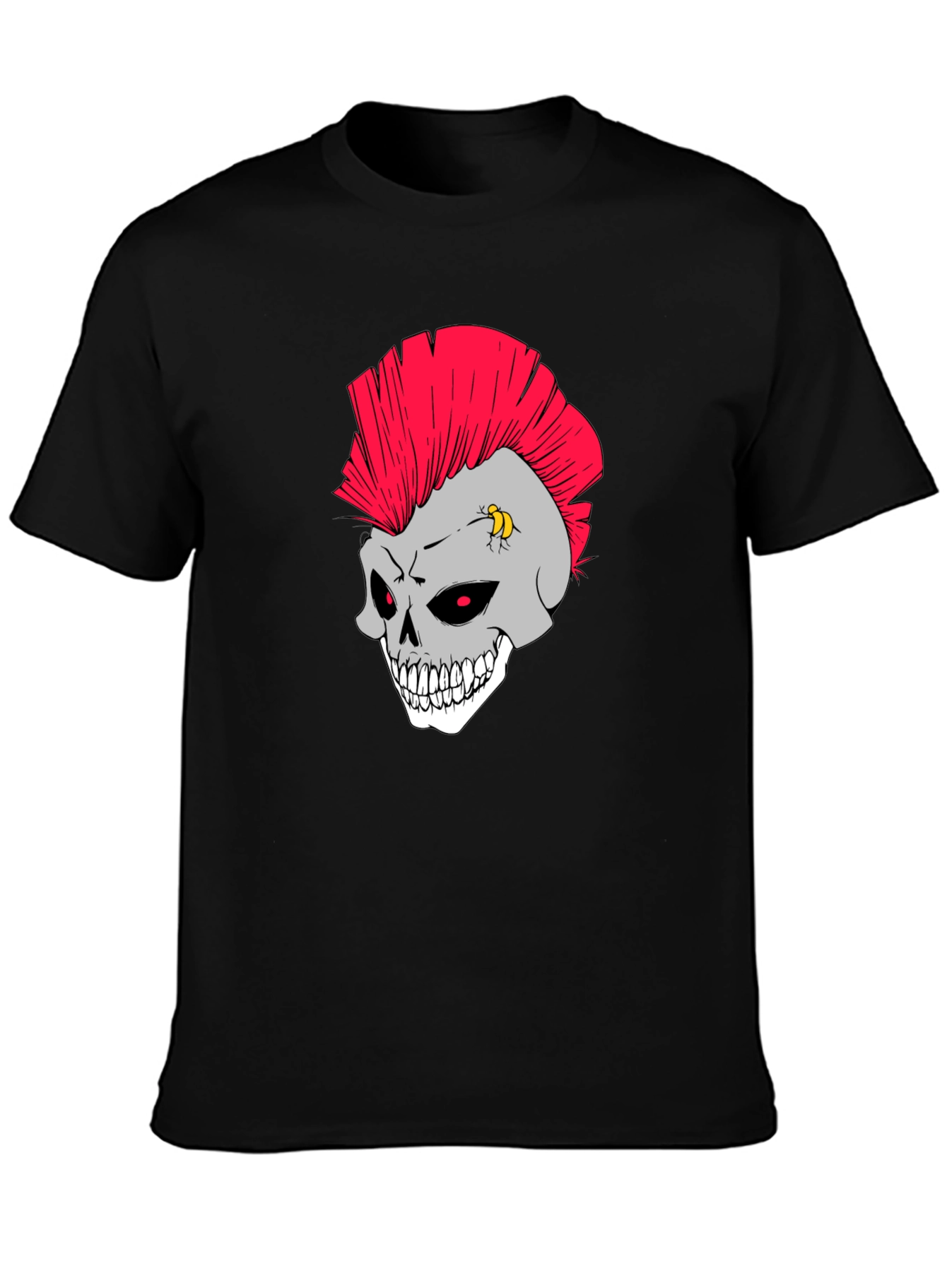 Skull Punk Rocker T-Shirt