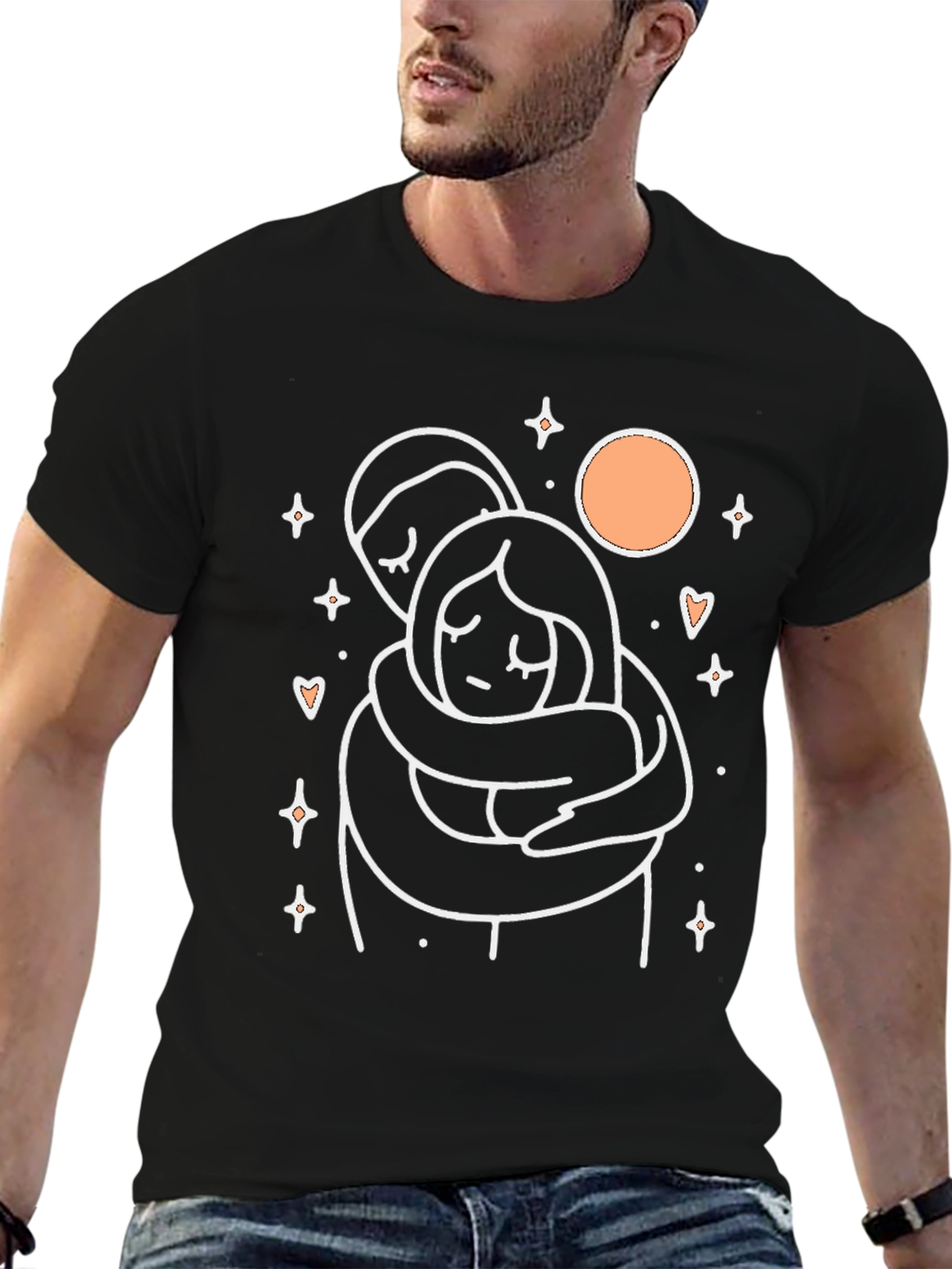 Romantic Embrace Graphic Tee