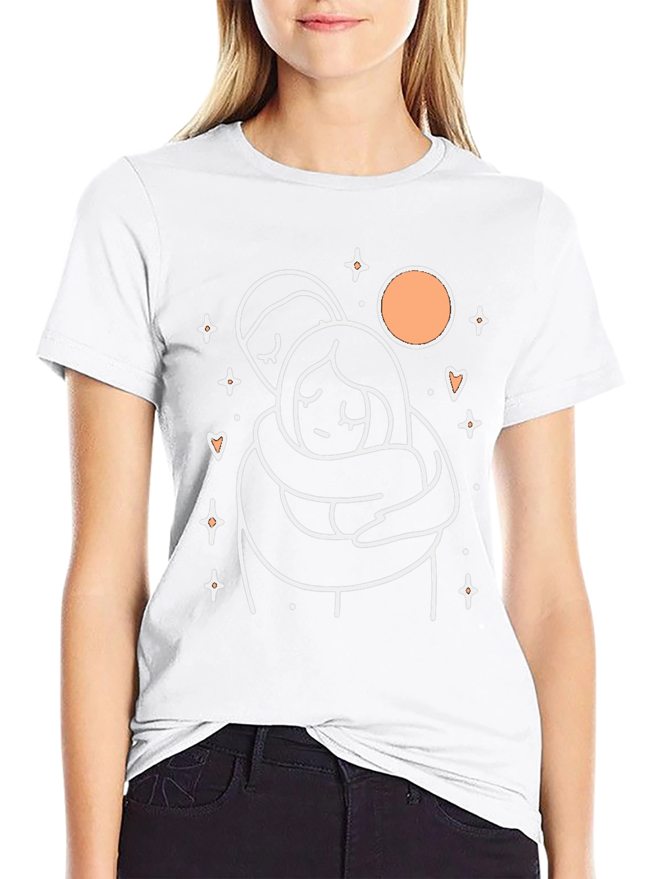 Romantic Embrace Graphic Tee