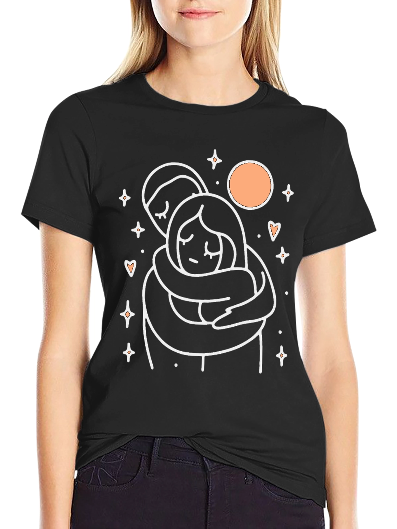 Romantic Embrace Graphic Tee