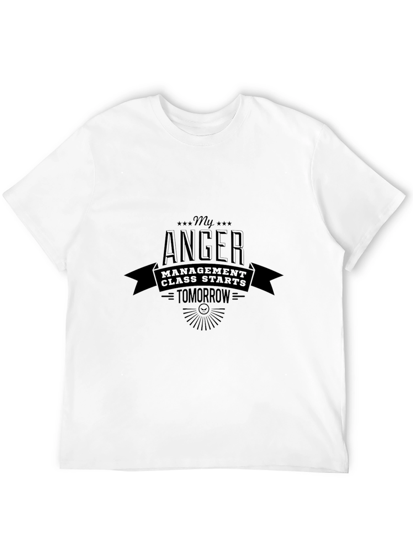 Anger Management Class Funny Graphic Tee