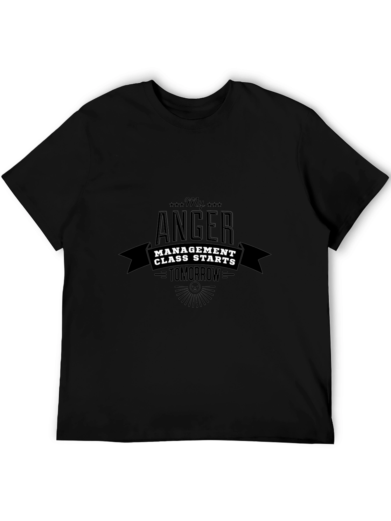 Anger Management Class Funny Graphic Tee