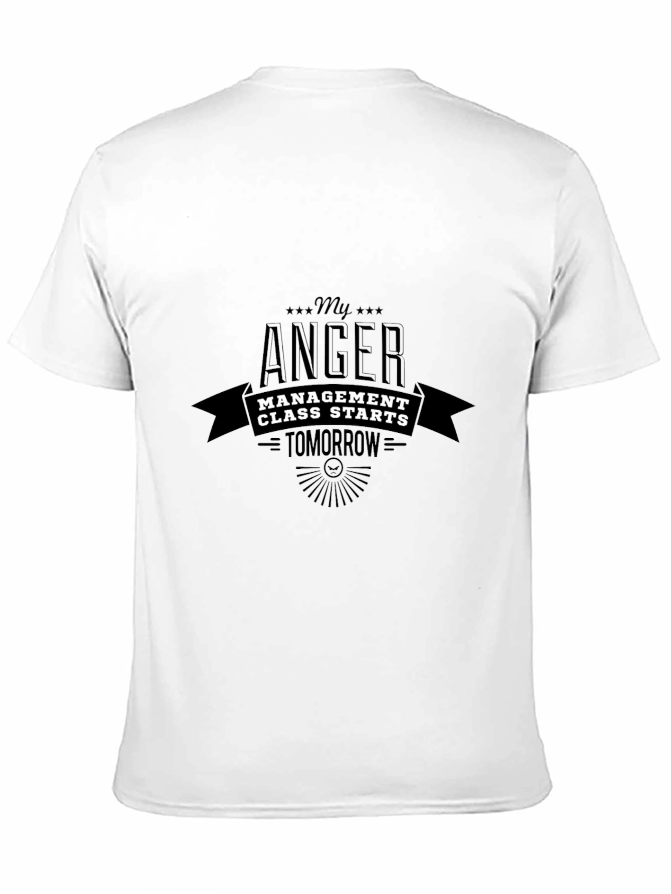 Anger Management Class Funny Graphic Tee