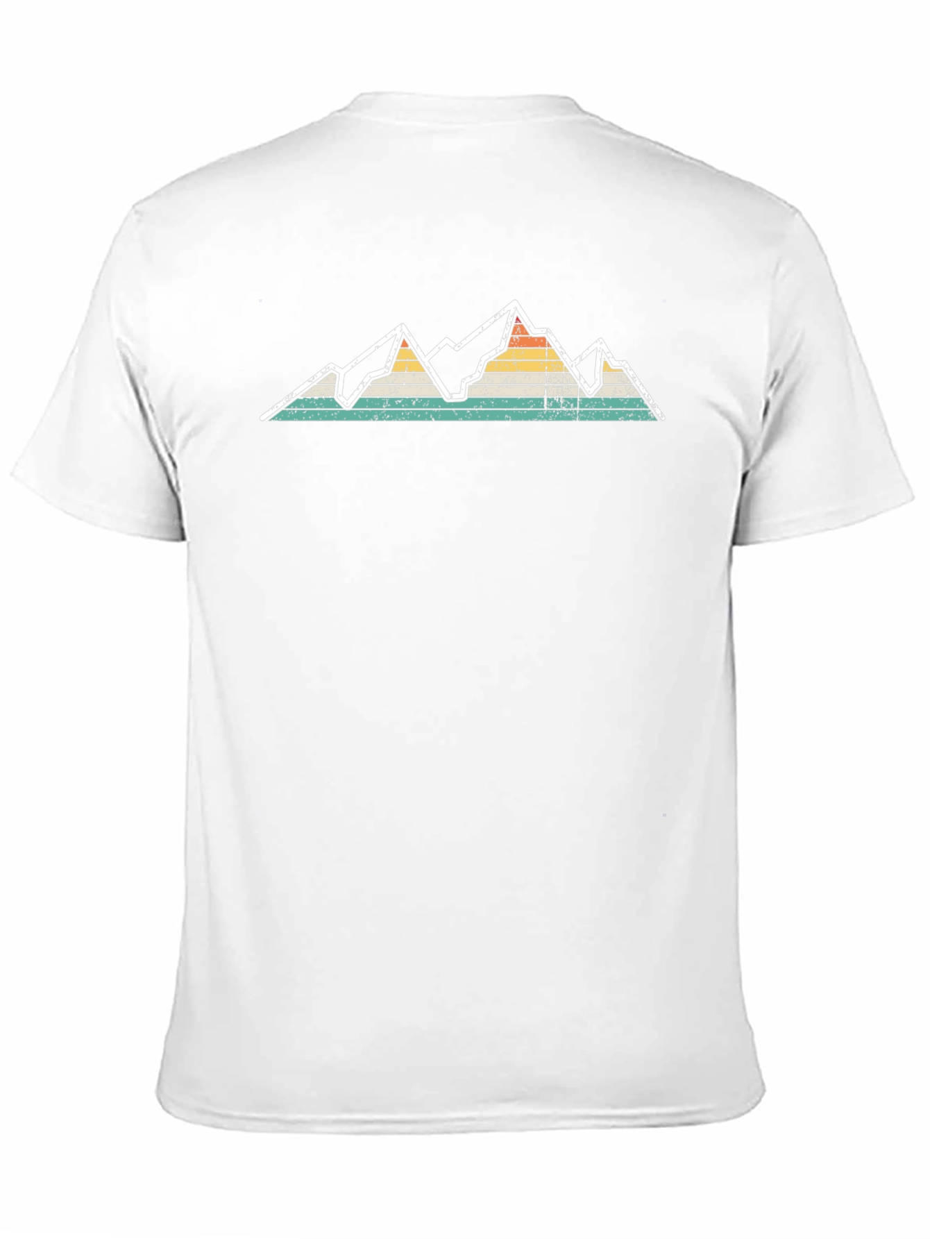 Retro Mountain Graphic Tee - Black