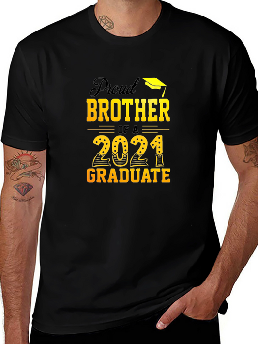 Proud Brother of 2021 Graduate T-Shirt
