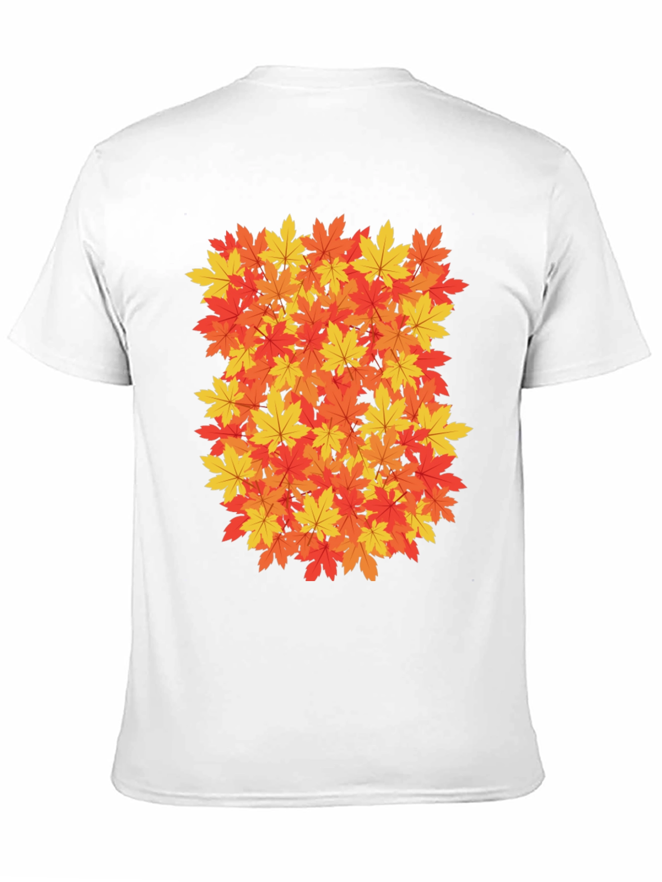 Autumn Leaves Graphic Tee - Fall Season Shirt