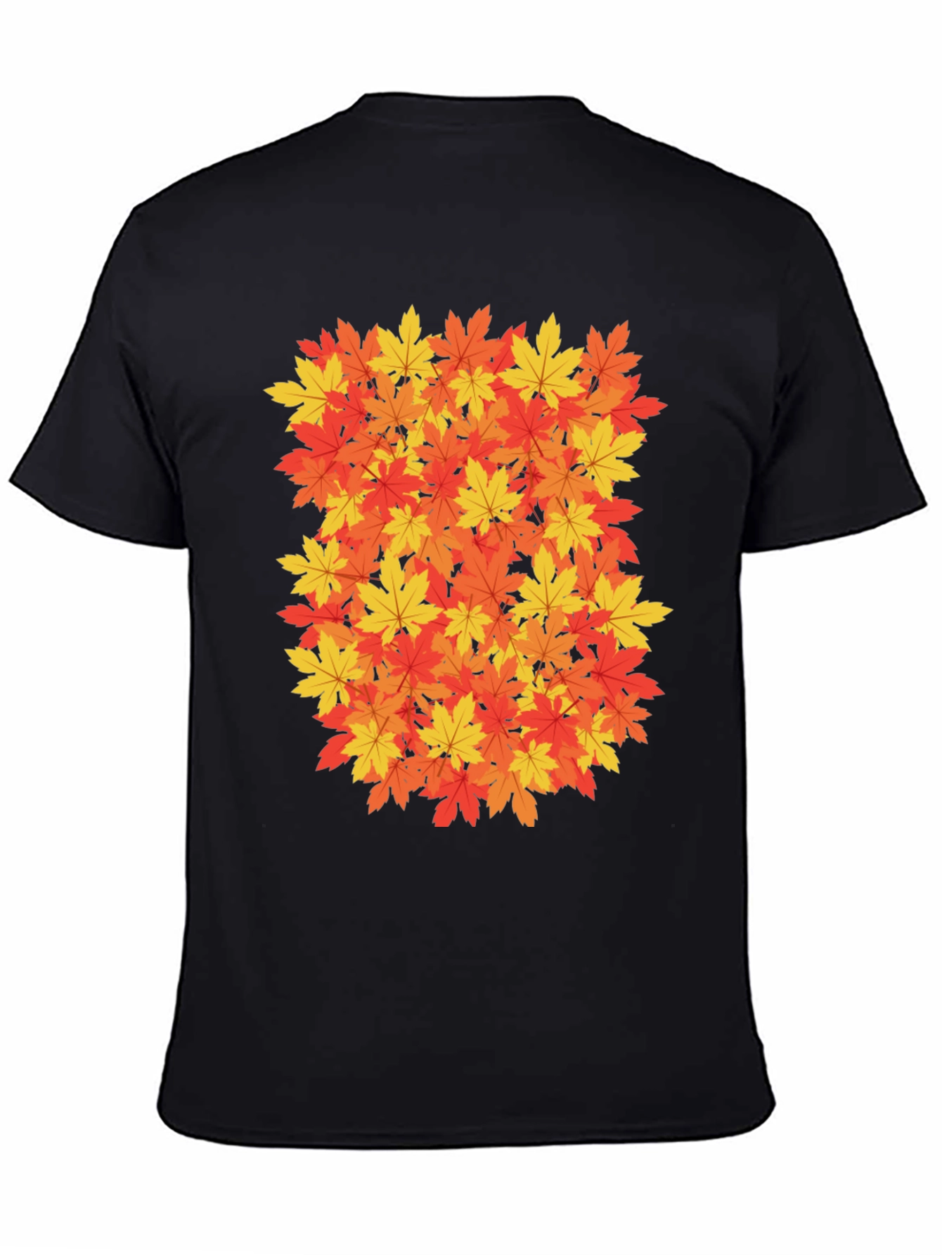 Autumn Leaves Graphic Tee - Fall Season Shirt