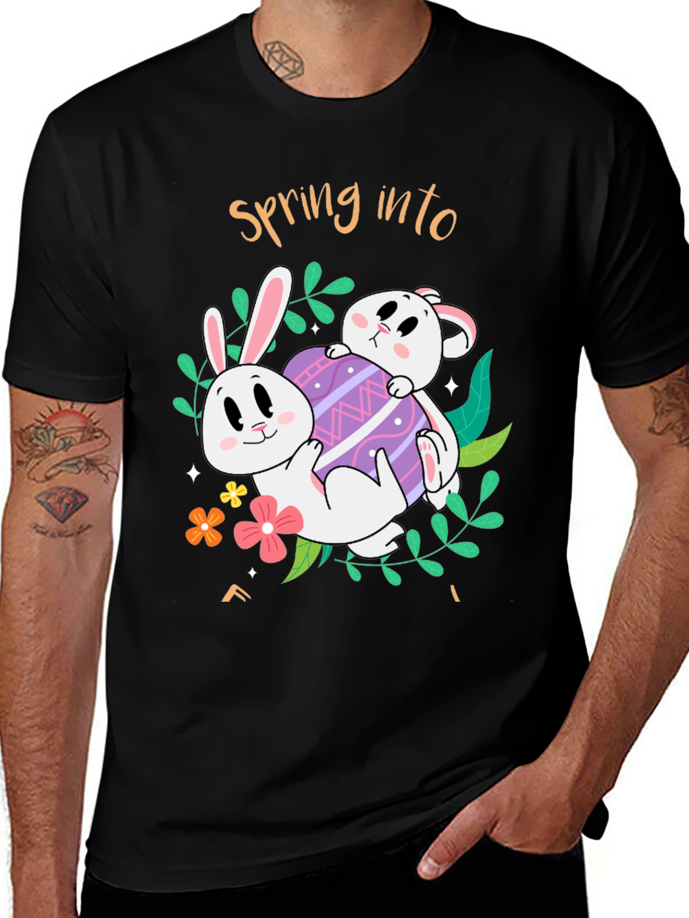 Spring Bunny Easter T-Shirt