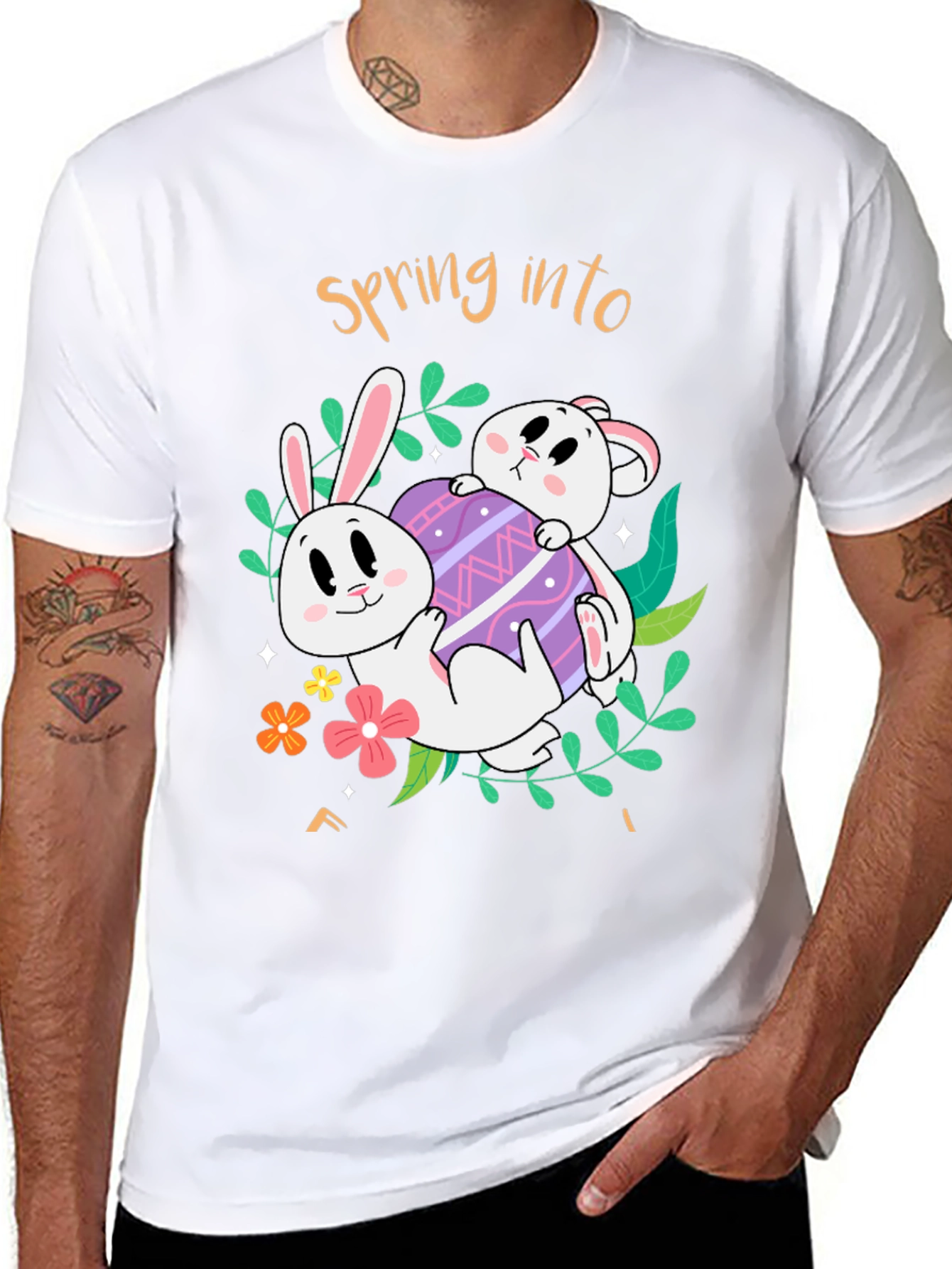 Spring Bunny Easter T-Shirt
