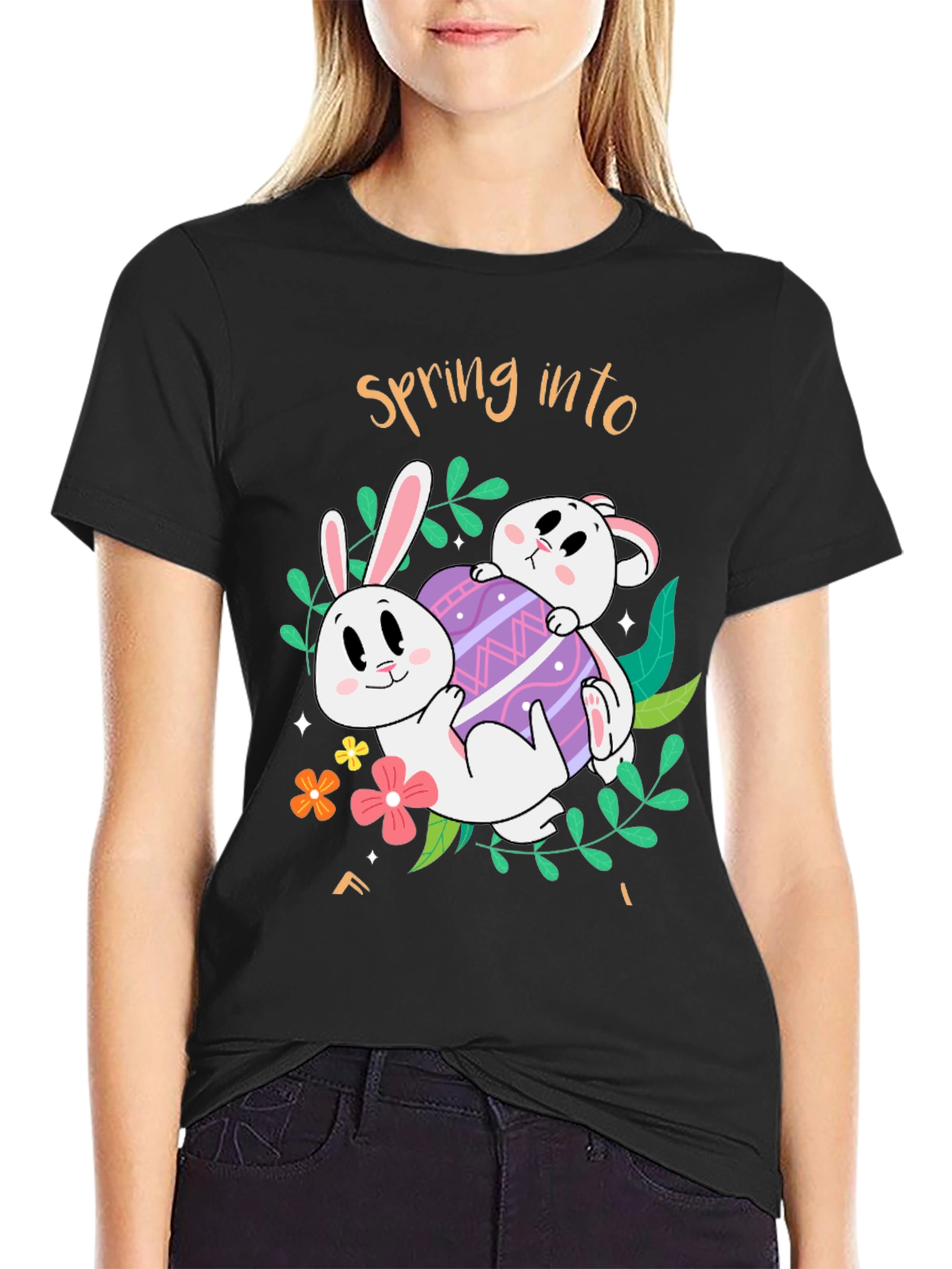 Spring Bunny Easter T-Shirt