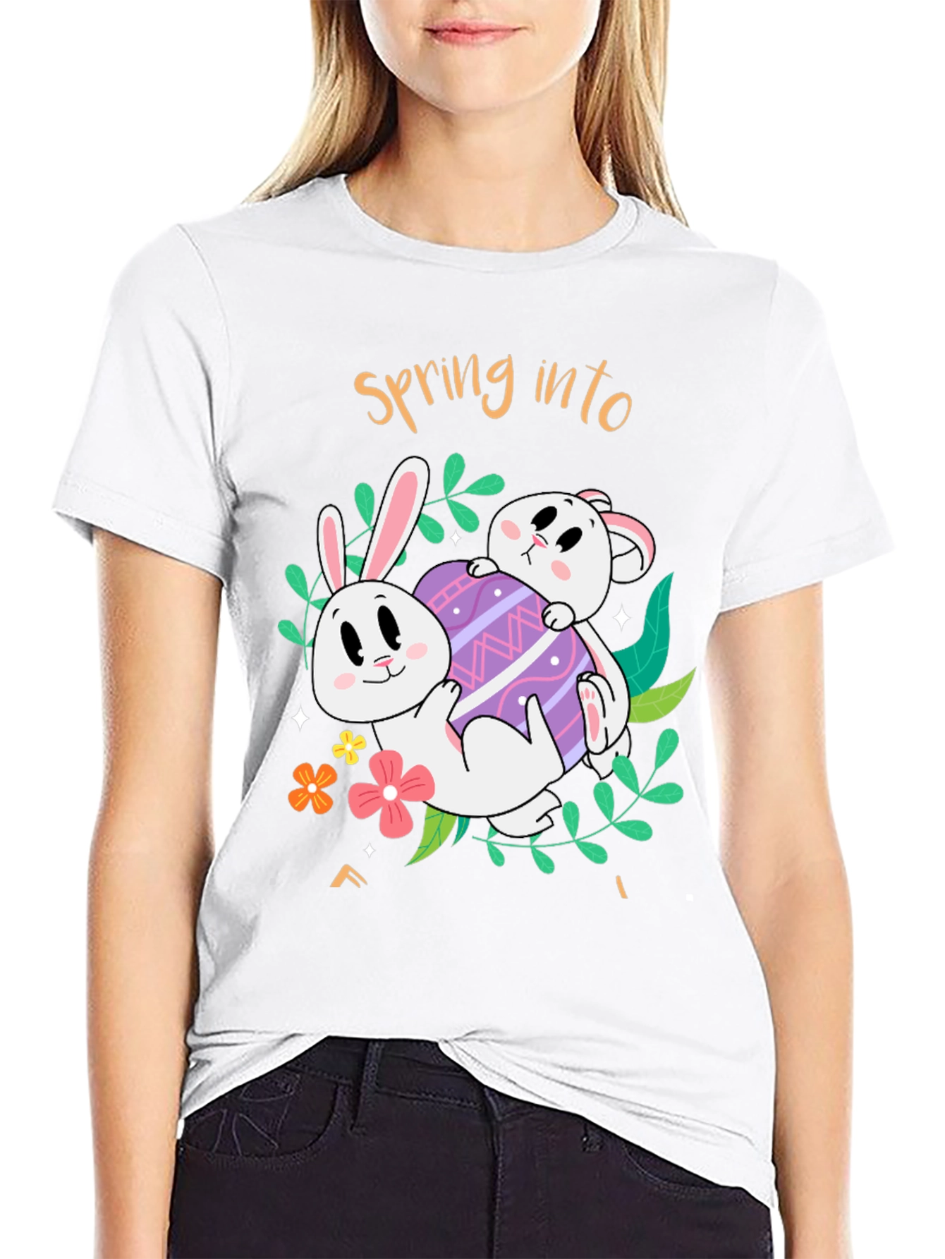 Spring Bunny Easter T-Shirt