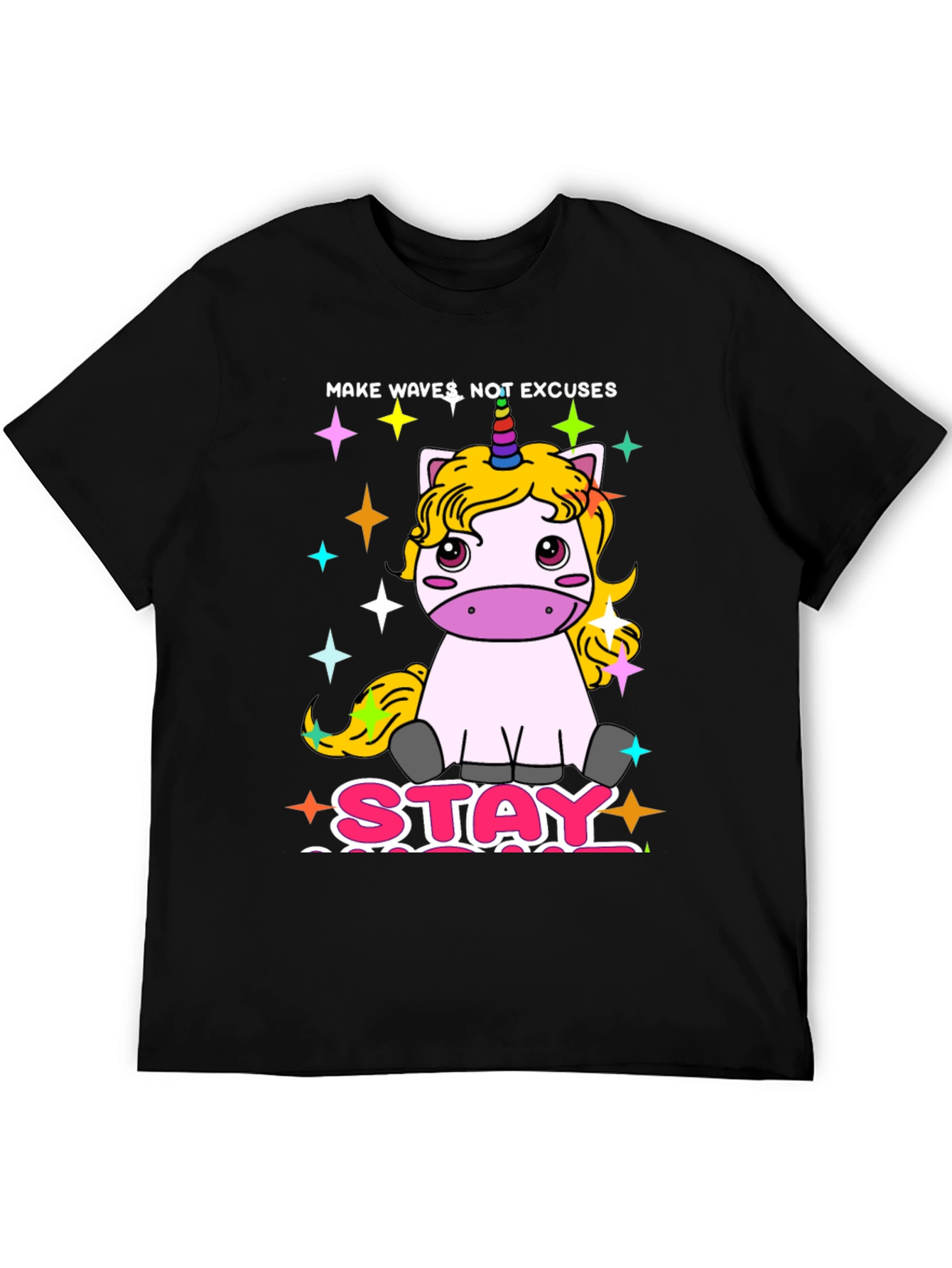 Unicorn Stay Cool Graphic T-Shirt