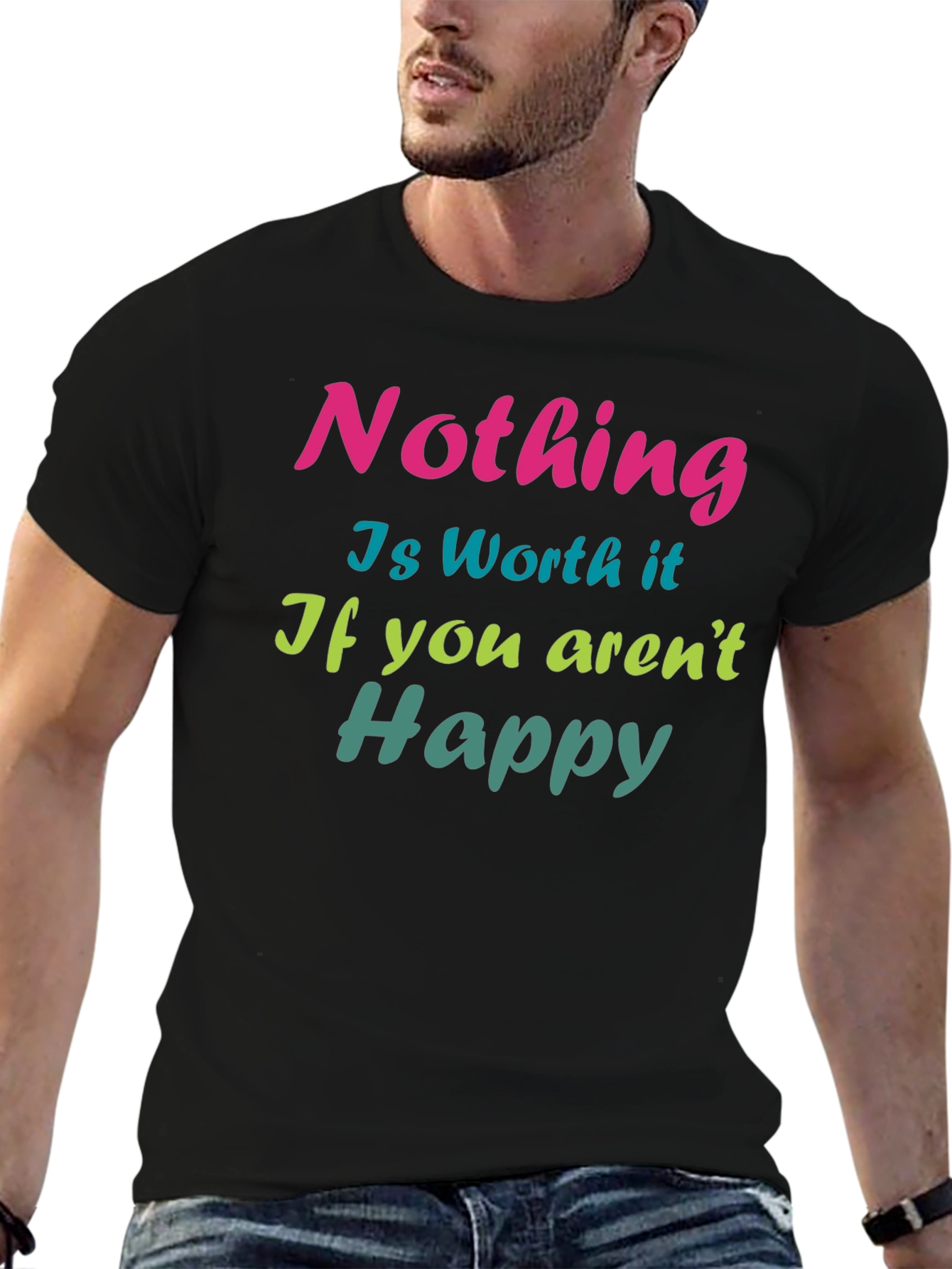 Inspirational Nothing is Worth it Graphic Tee