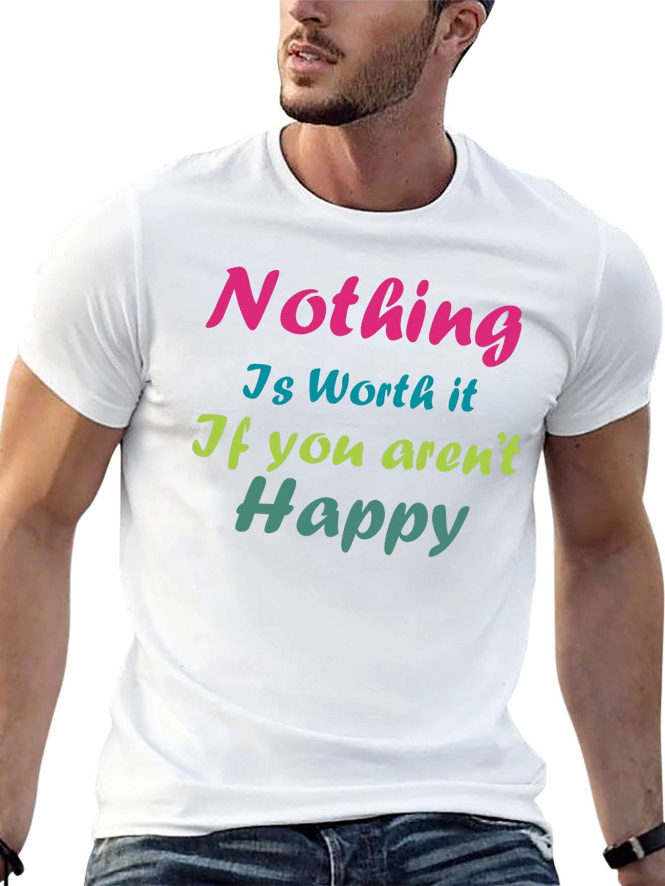Inspirational Nothing is Worth it Graphic Tee