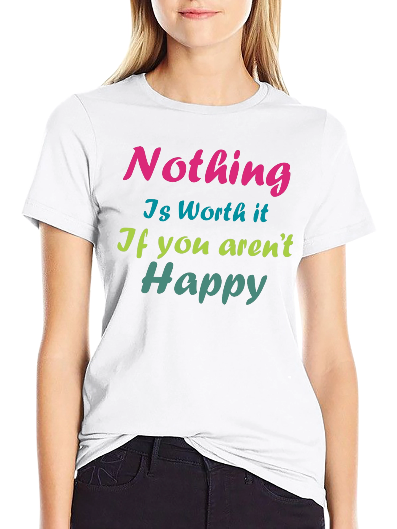 Inspirational Nothing is Worth it Graphic Tee