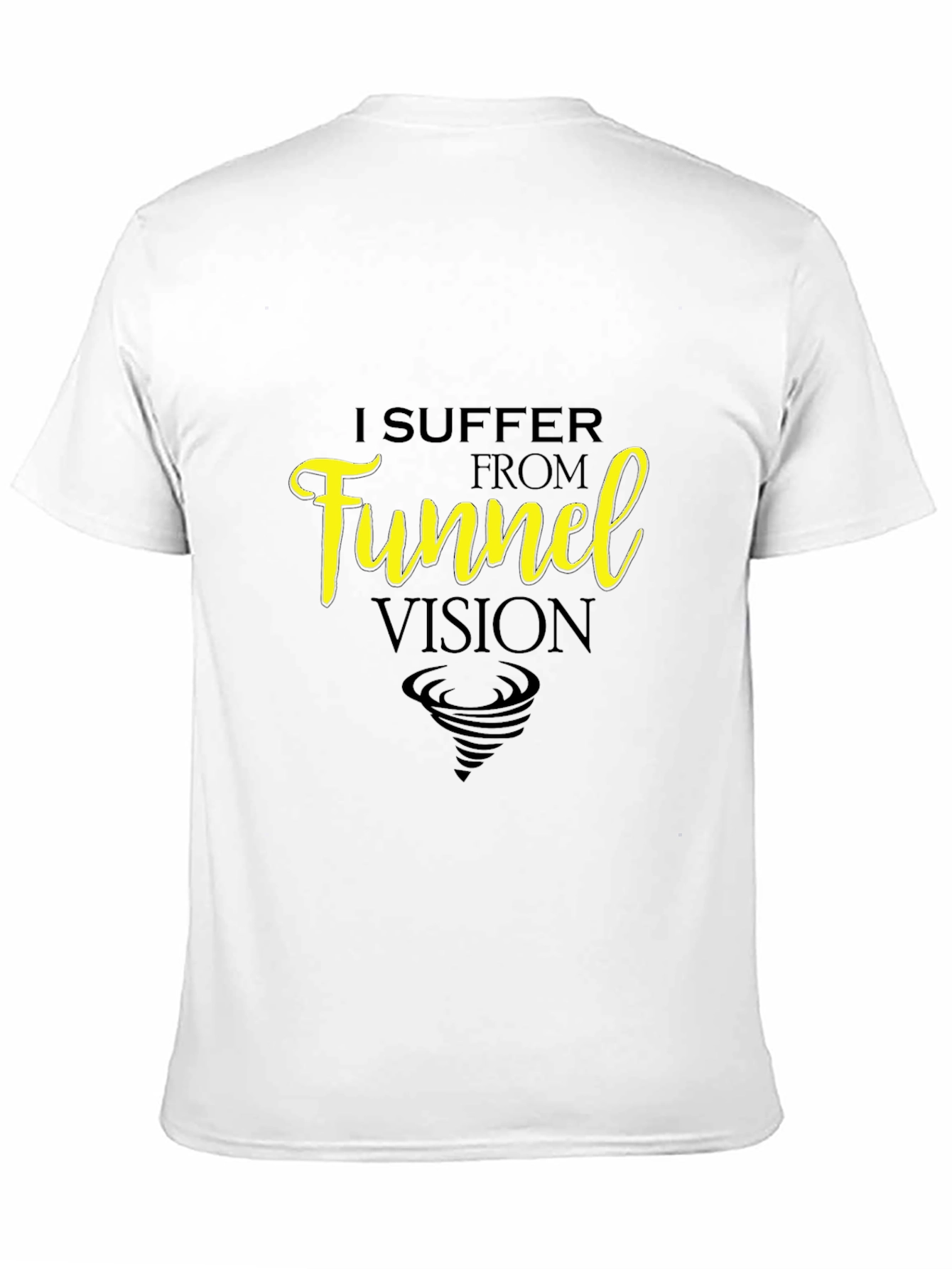 Funnel Vision Graphic T-Shirt - Black