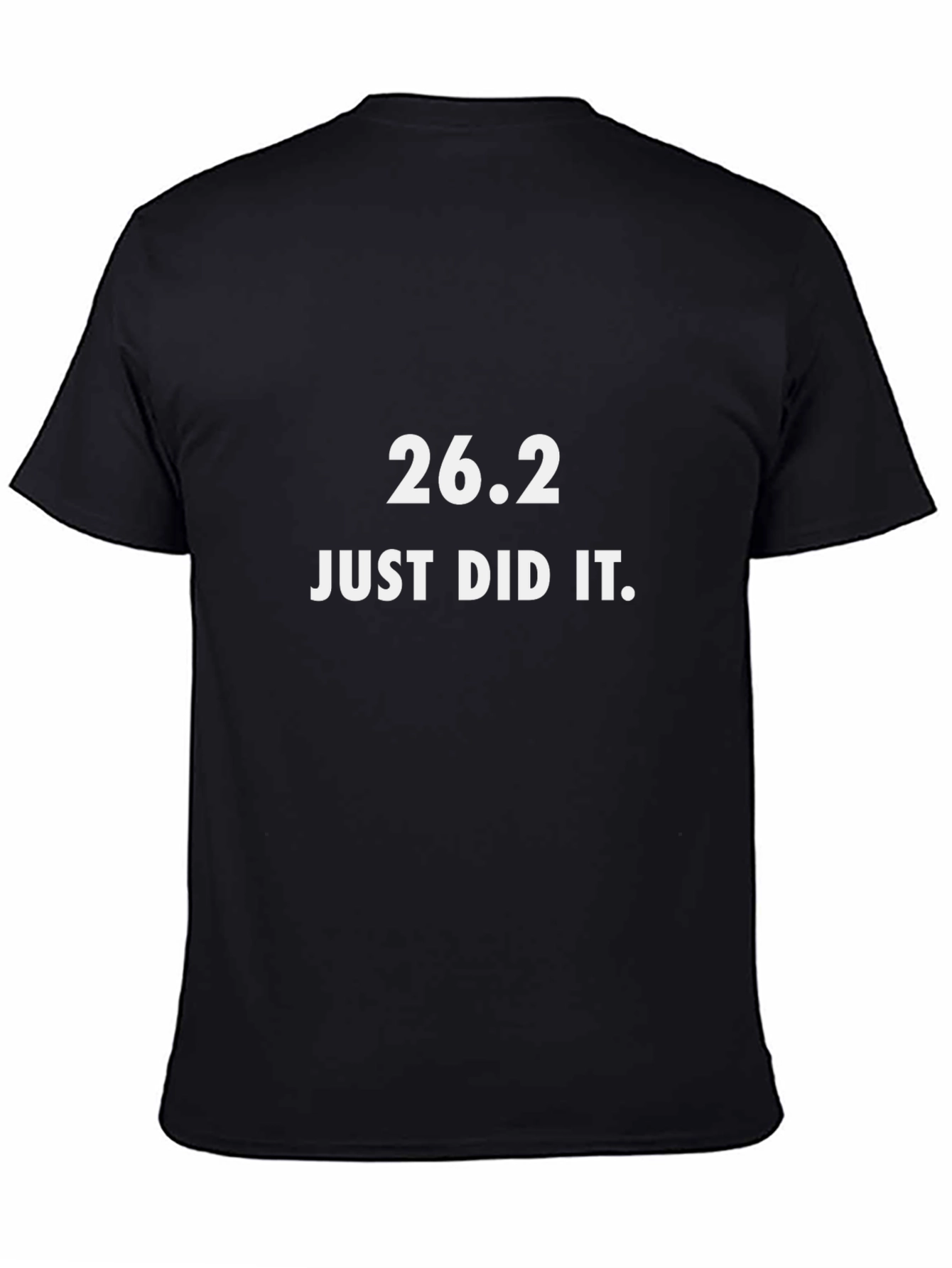 26.2 Just Did It Black Graphic Tee