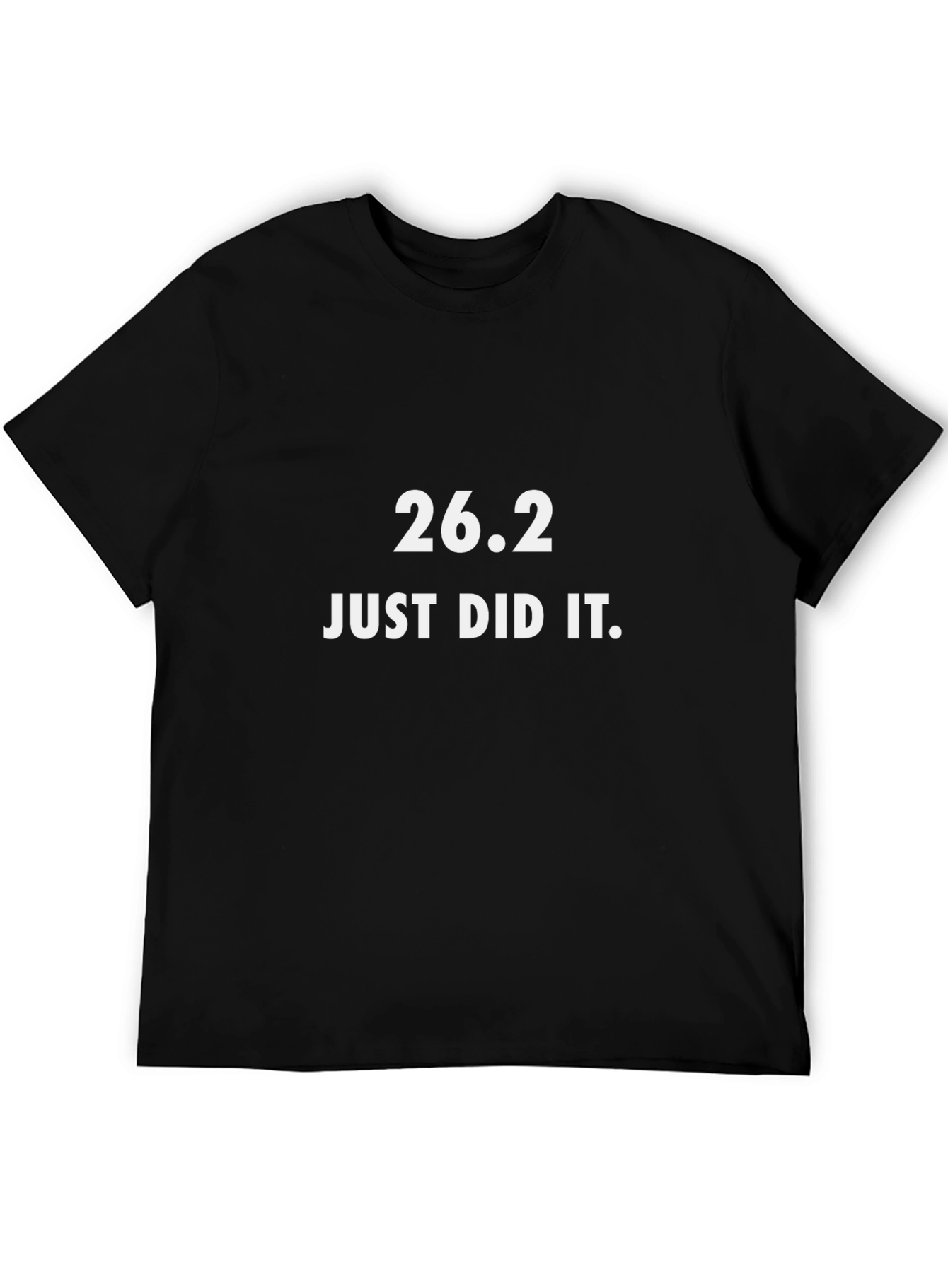 26.2 Just Did It Black Graphic Tee
