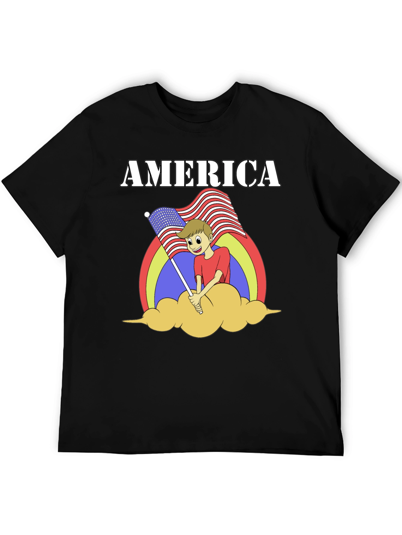 American Pride Graphic T-Shirt