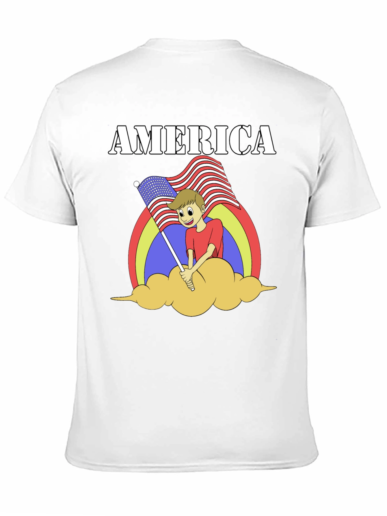 American Pride Graphic T-Shirt