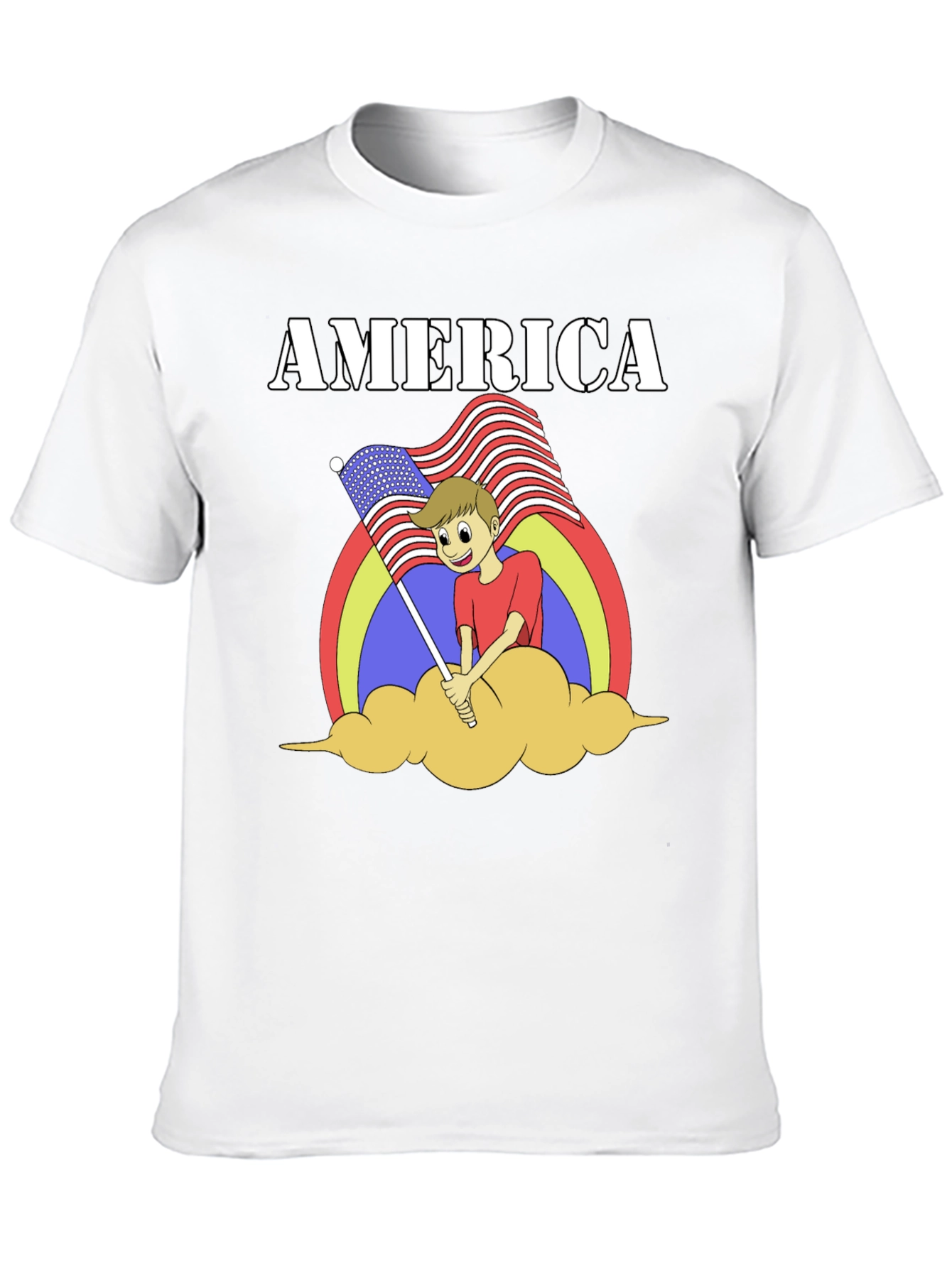 American Pride Graphic T-Shirt