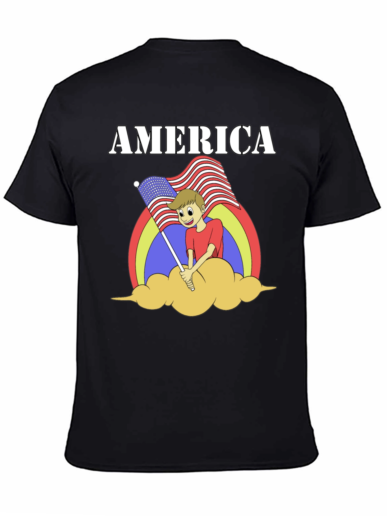 American Pride Graphic T-Shirt