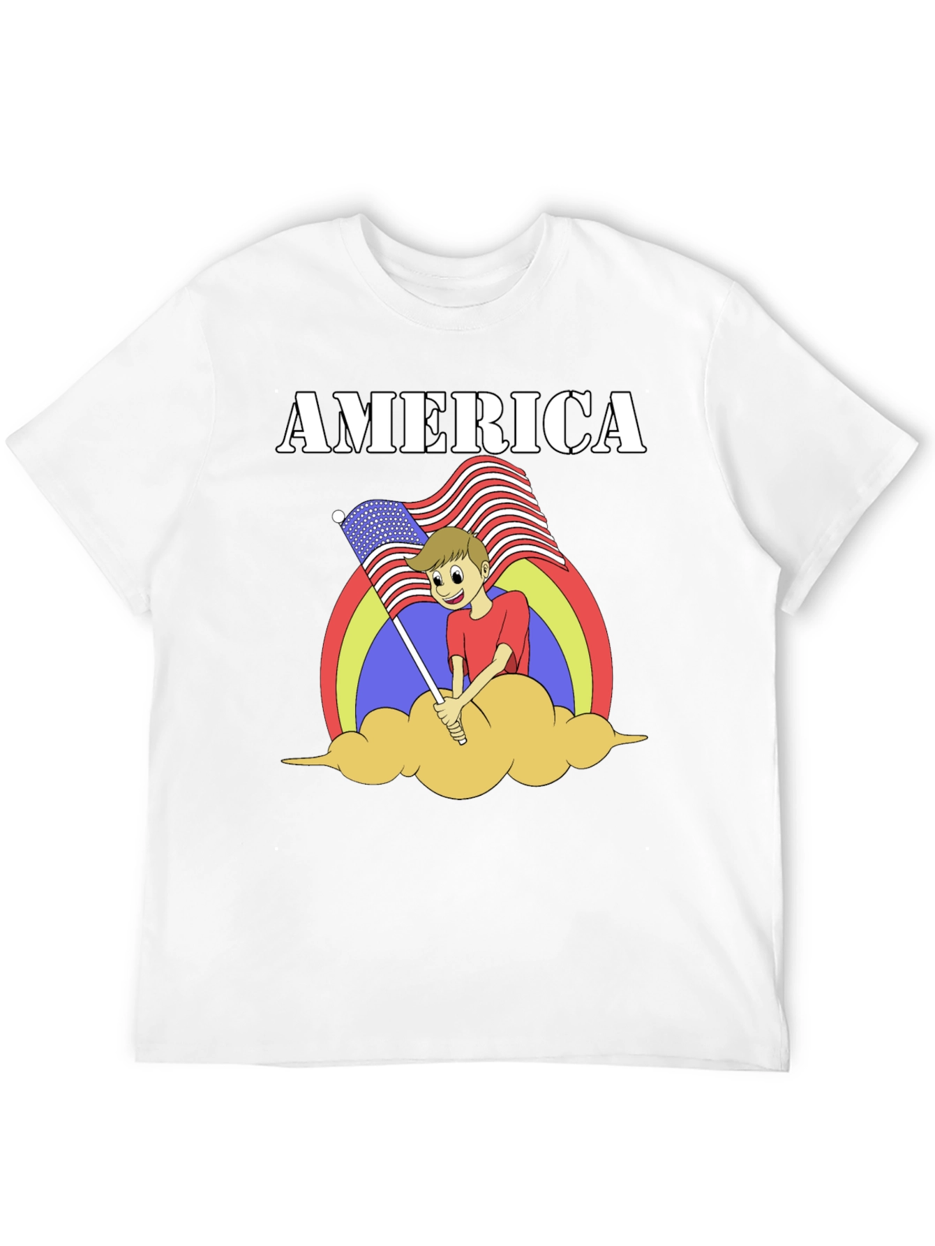American Pride Graphic T-Shirt