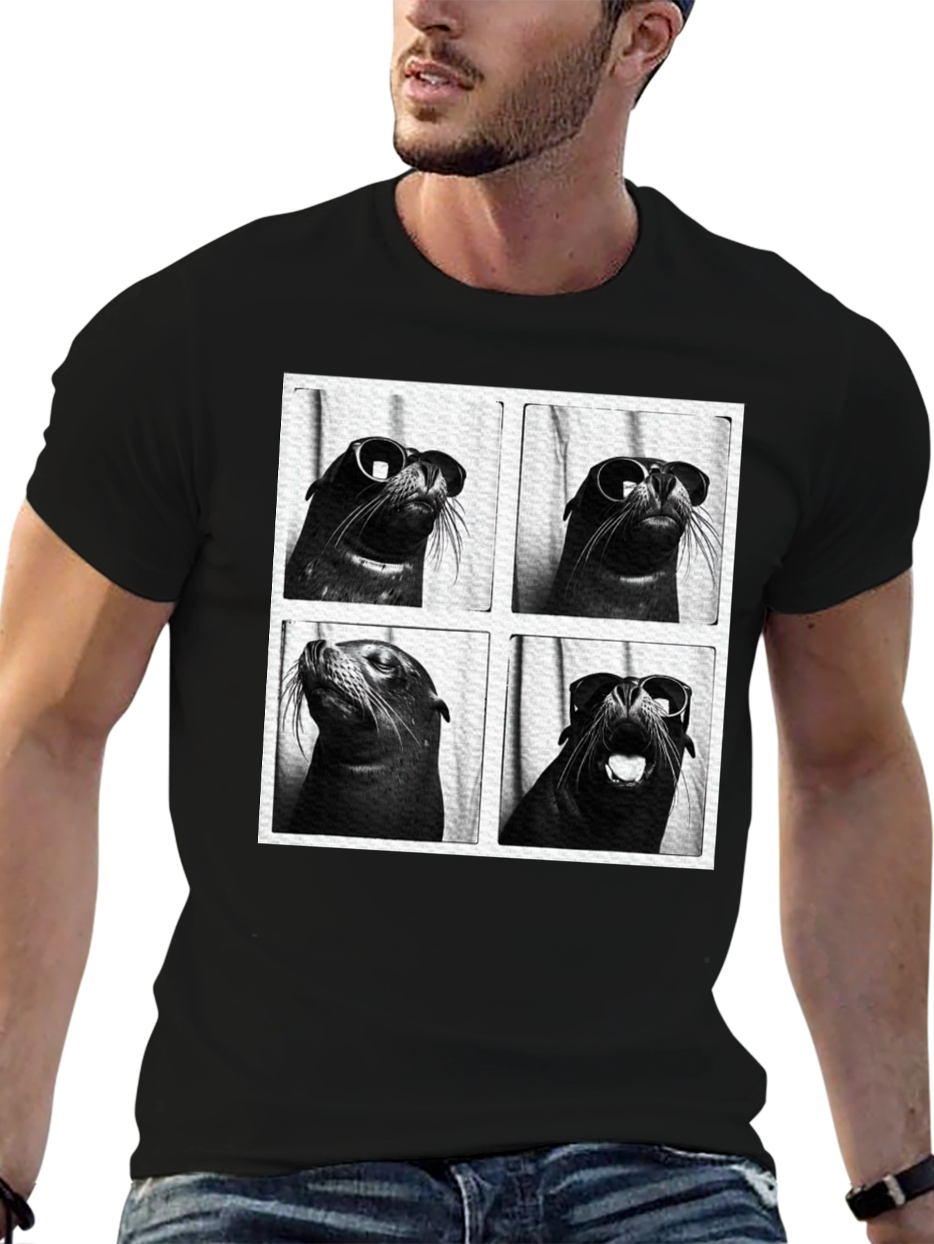 Cool Seal Photo Booth T-Shirt