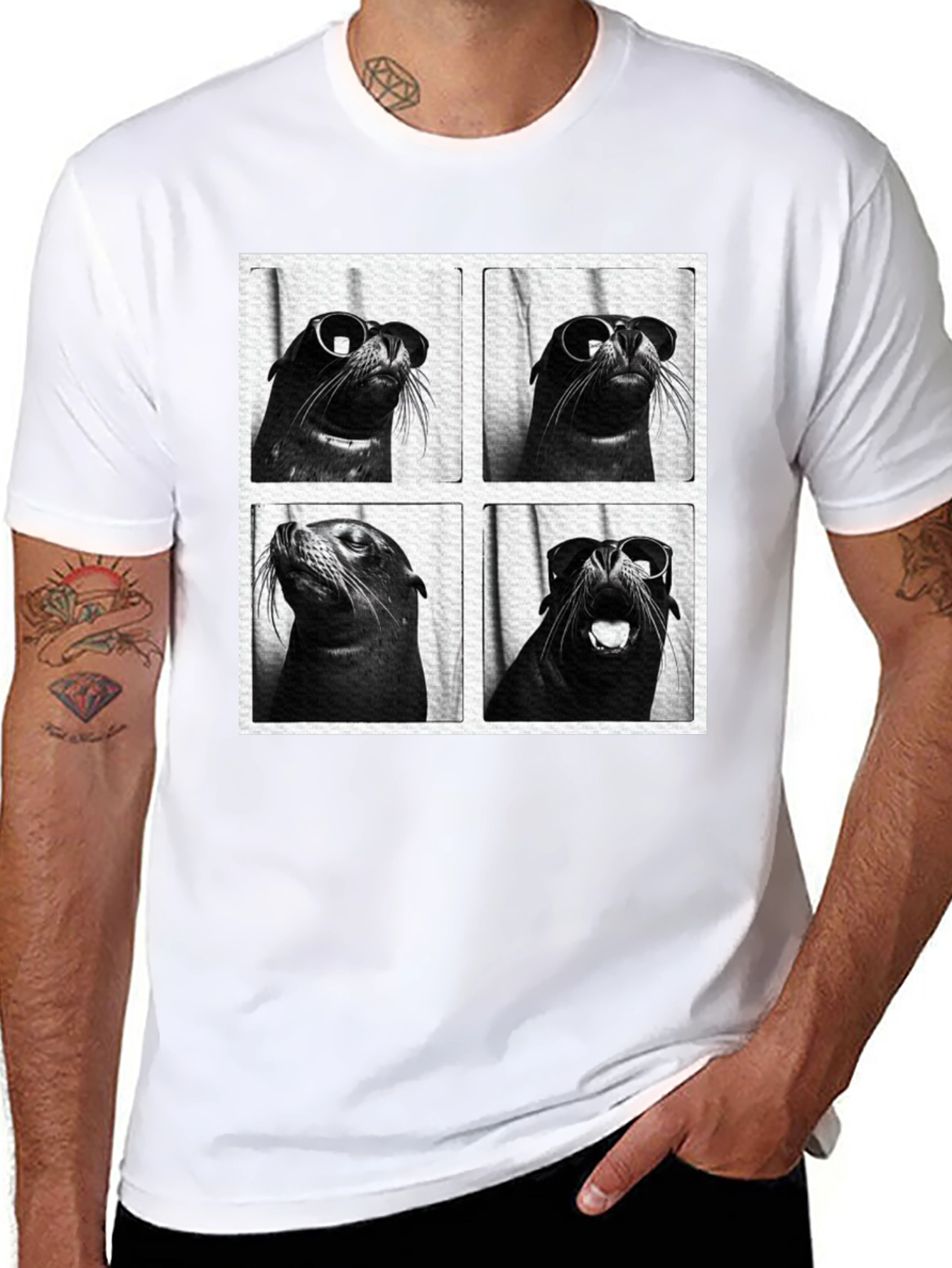 Cool Seal Photo Booth T-Shirt