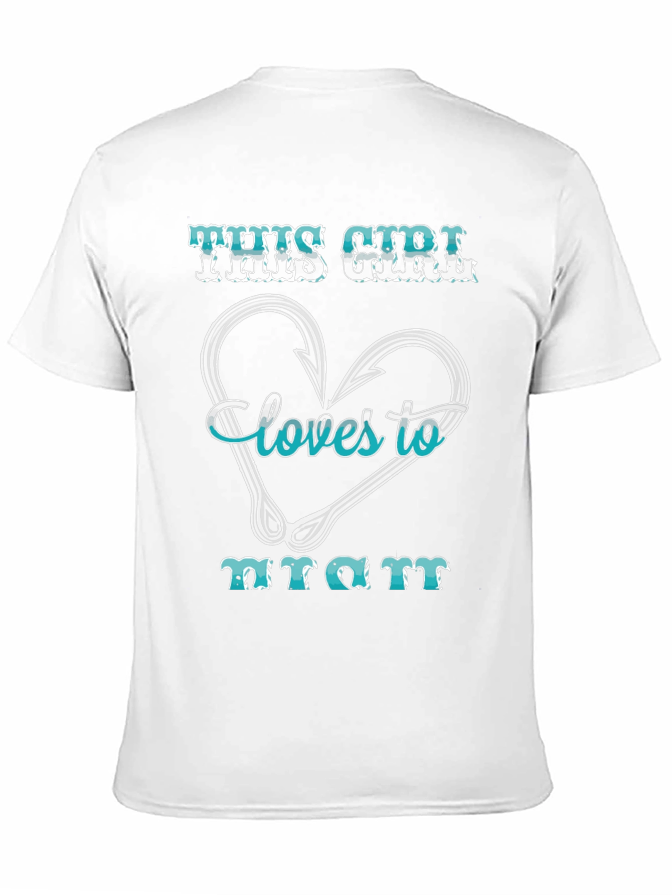 Fishing Girl T-Shirt: Loves to Hunt