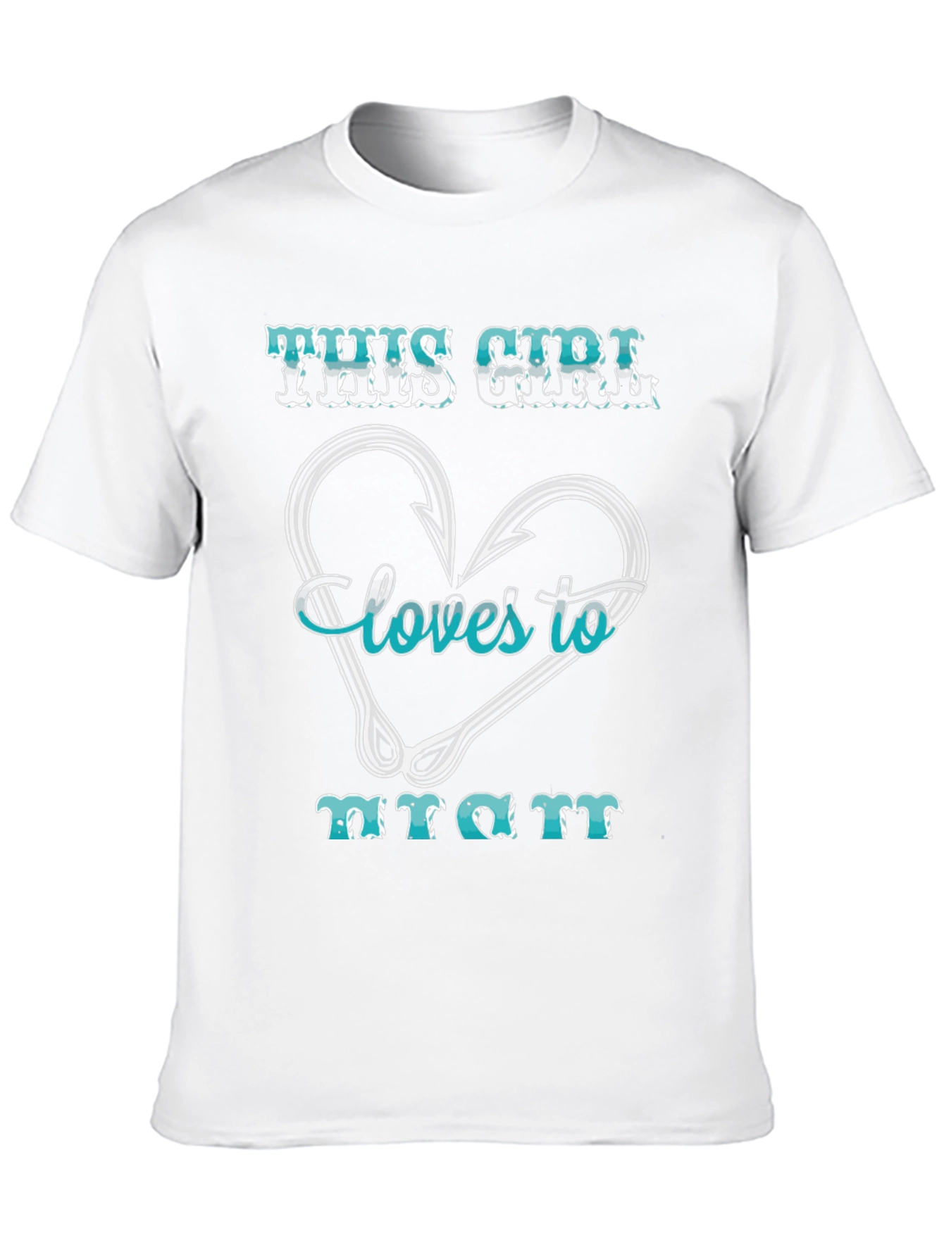 Fishing Girl T-Shirt: Loves to Hunt