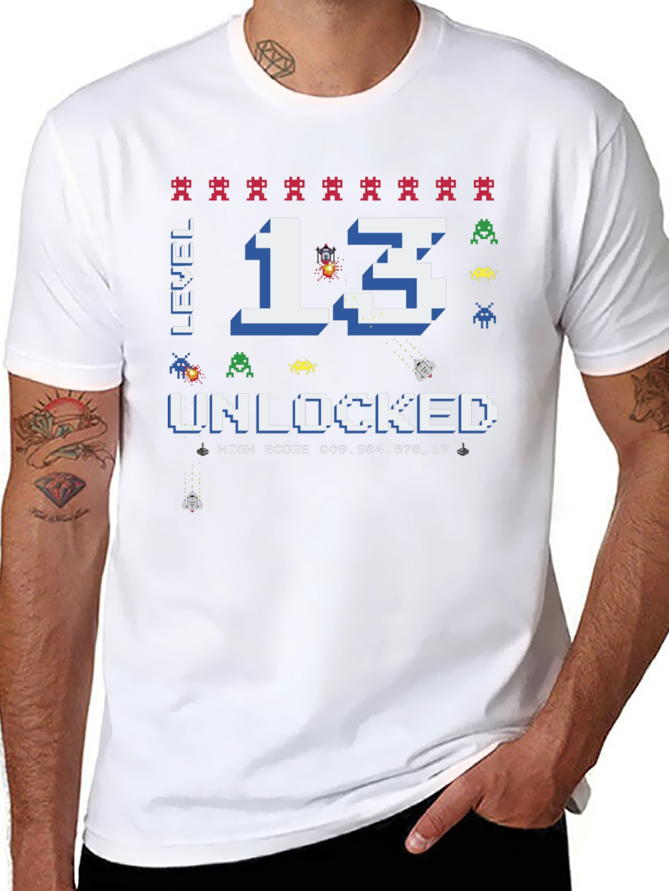 Level 13 Unlocked Gaming T-Shirt