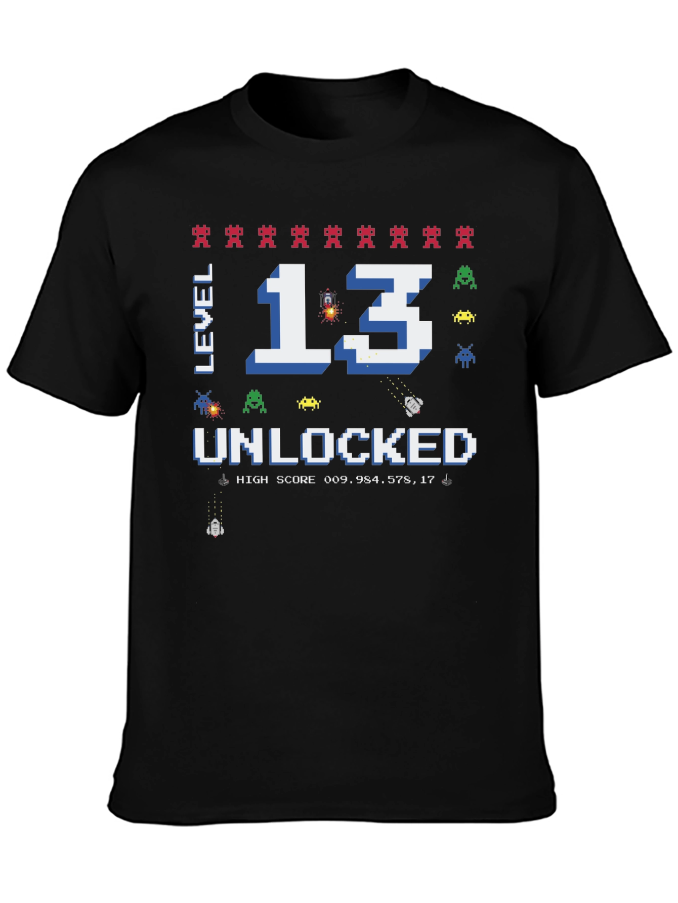 Level 13 Unlocked Gaming T-Shirt