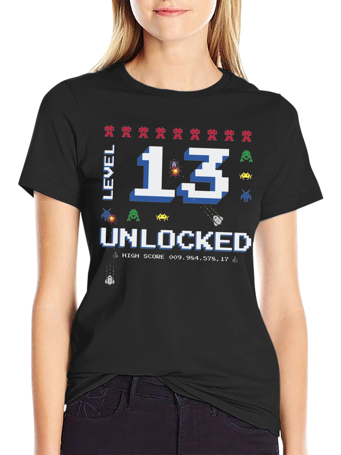 Level 13 Unlocked Gaming T-Shirt
