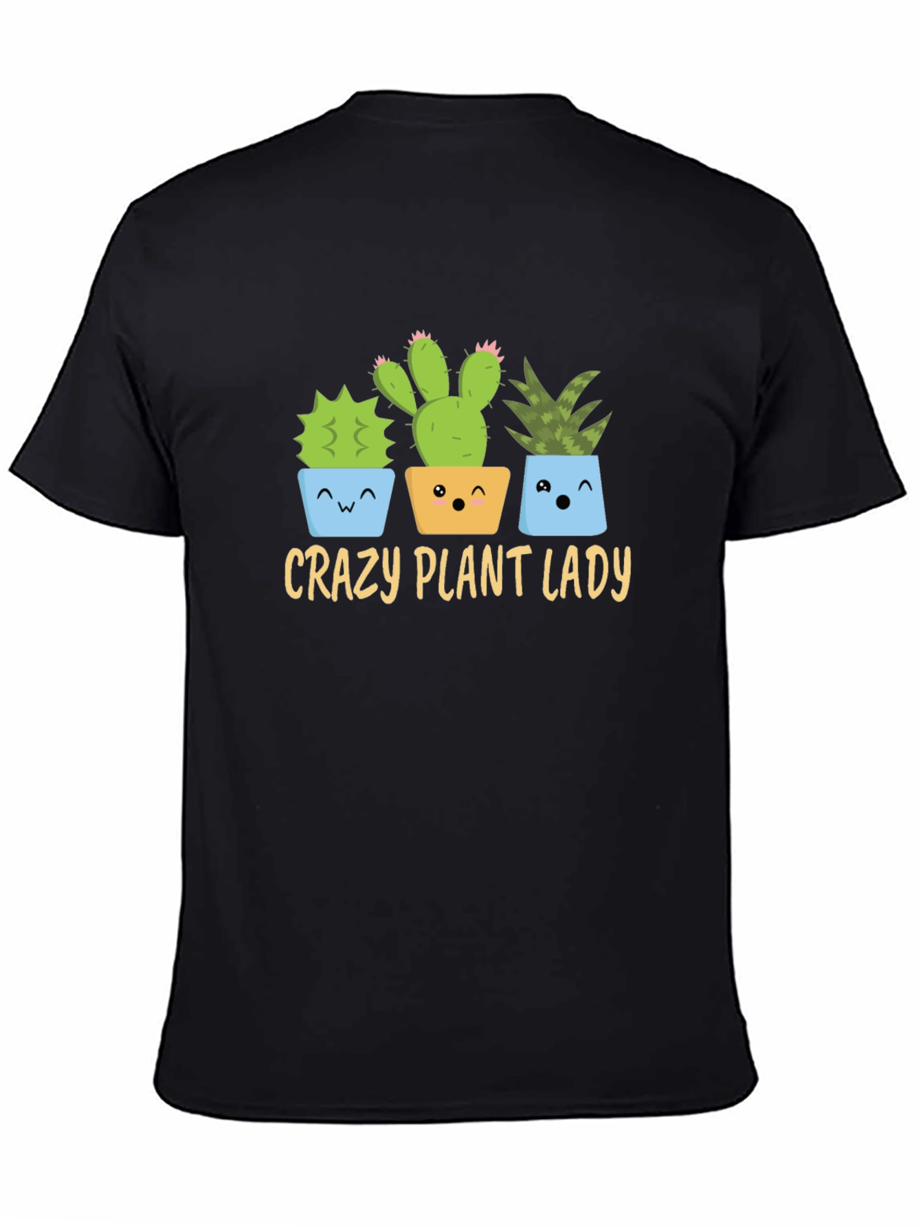 Crazy Plant Lady T-Shirt - Succulent Design
