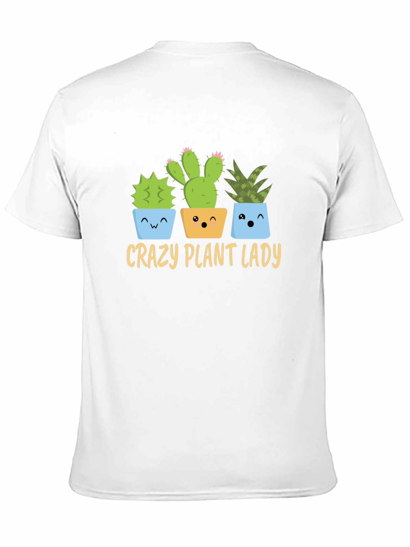 Crazy Plant Lady T-Shirt - Succulent Design