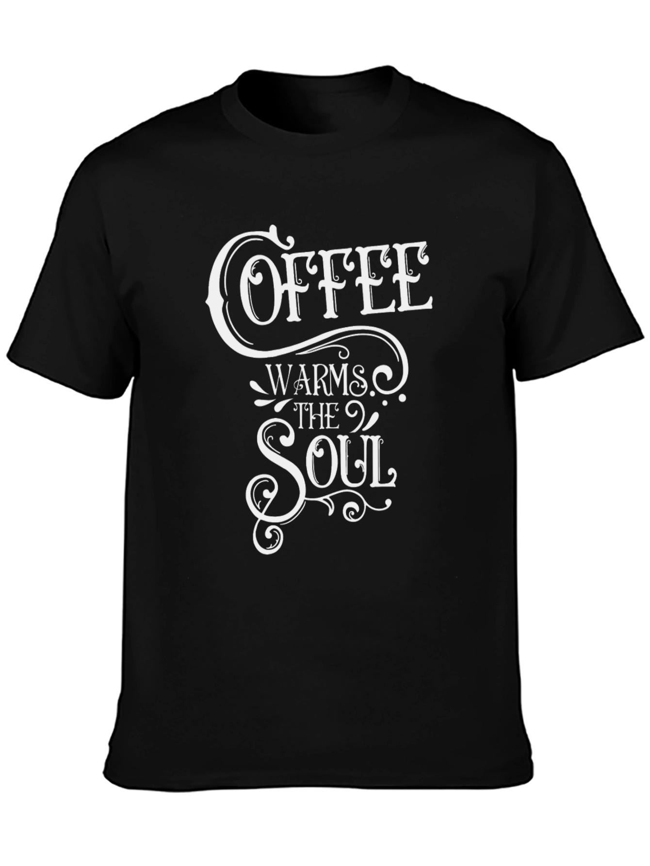 Coffee Warms The Soul Graphic T-Shirt