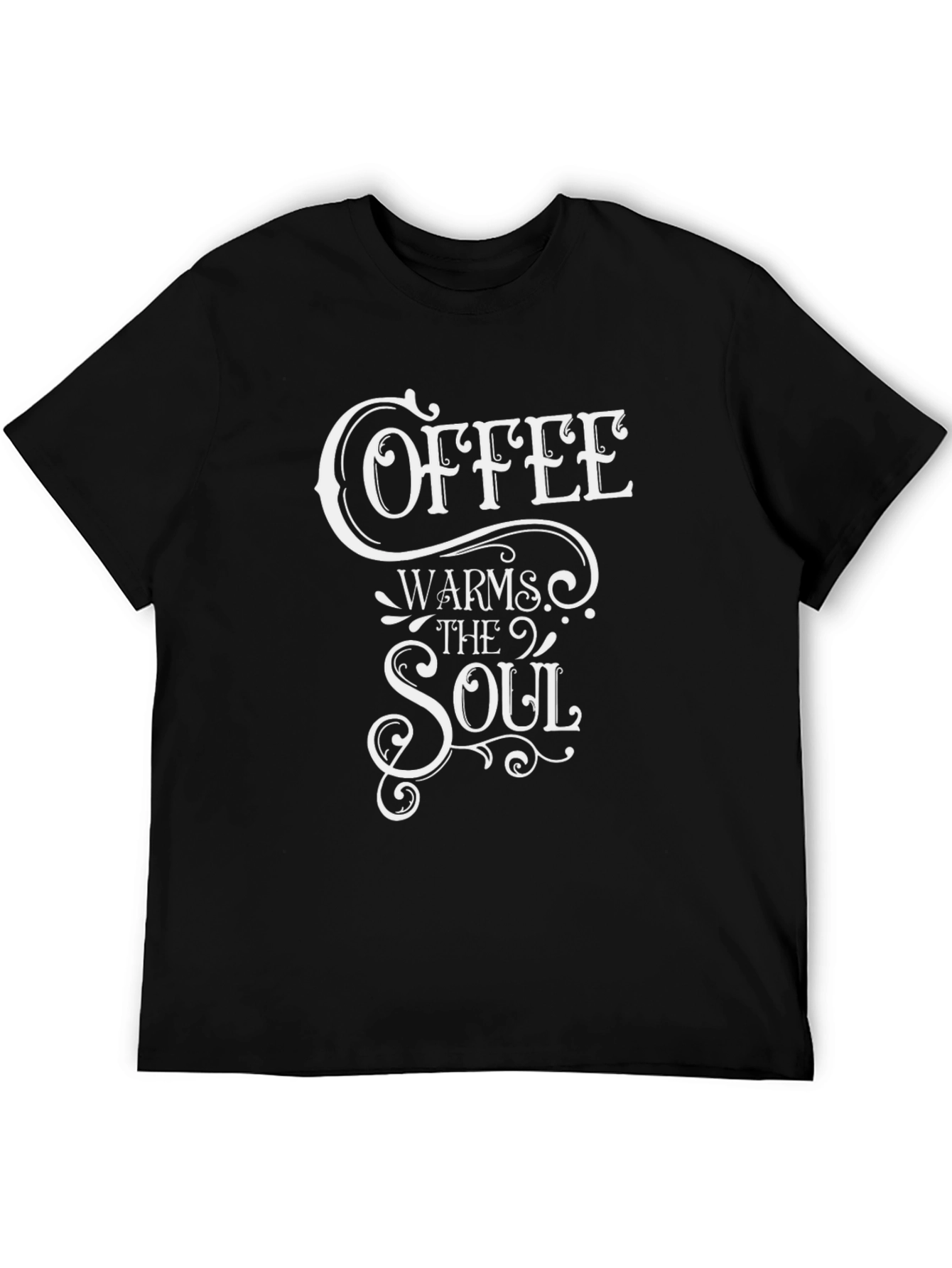 Coffee Warms The Soul Graphic T-Shirt